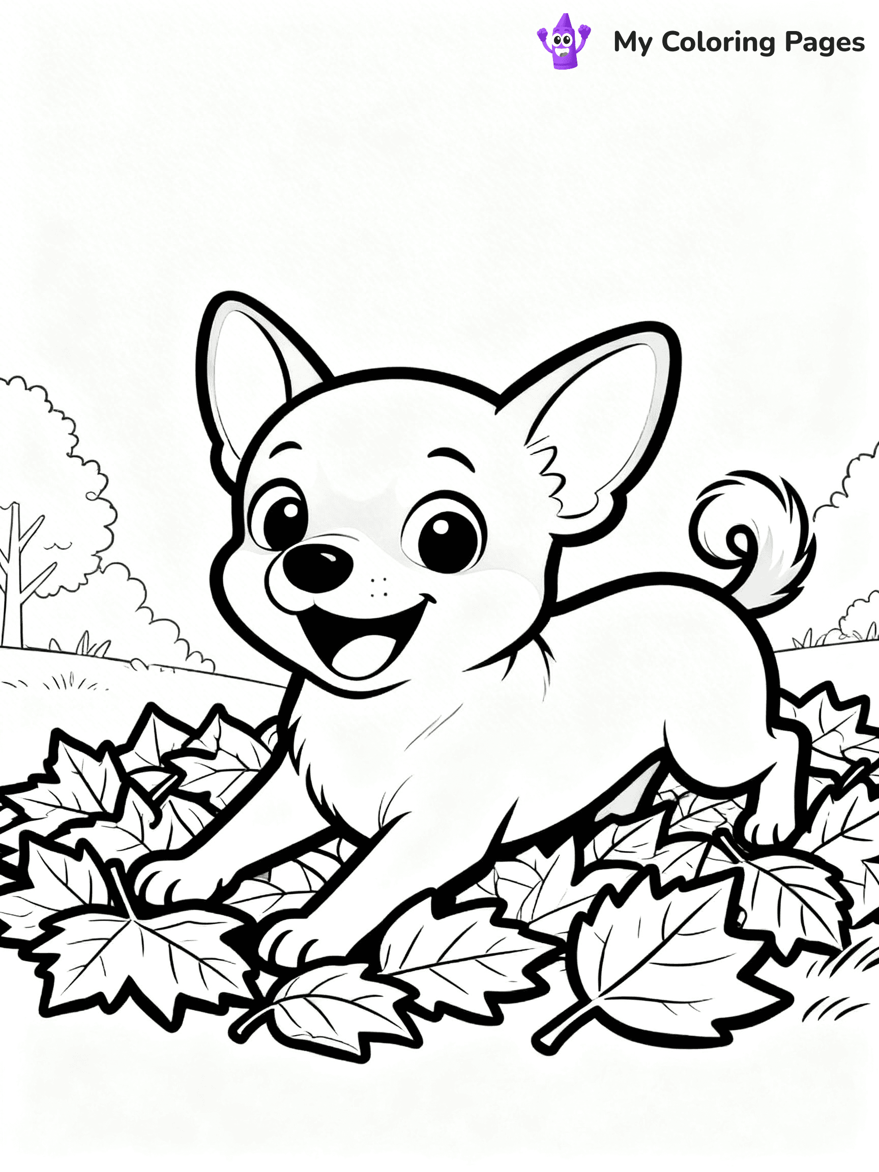 Chihuahua Coloring Pages - 7