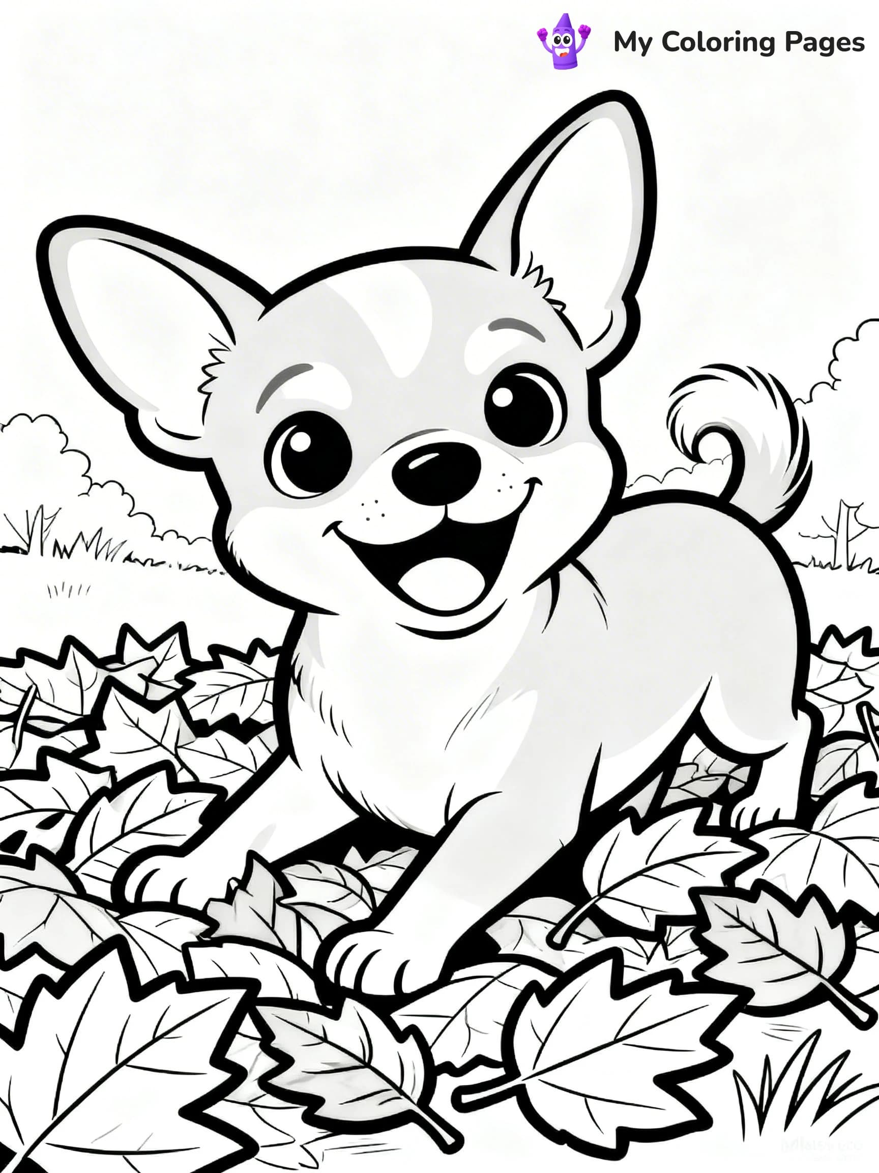 Chihuahua Coloring Pages - 6