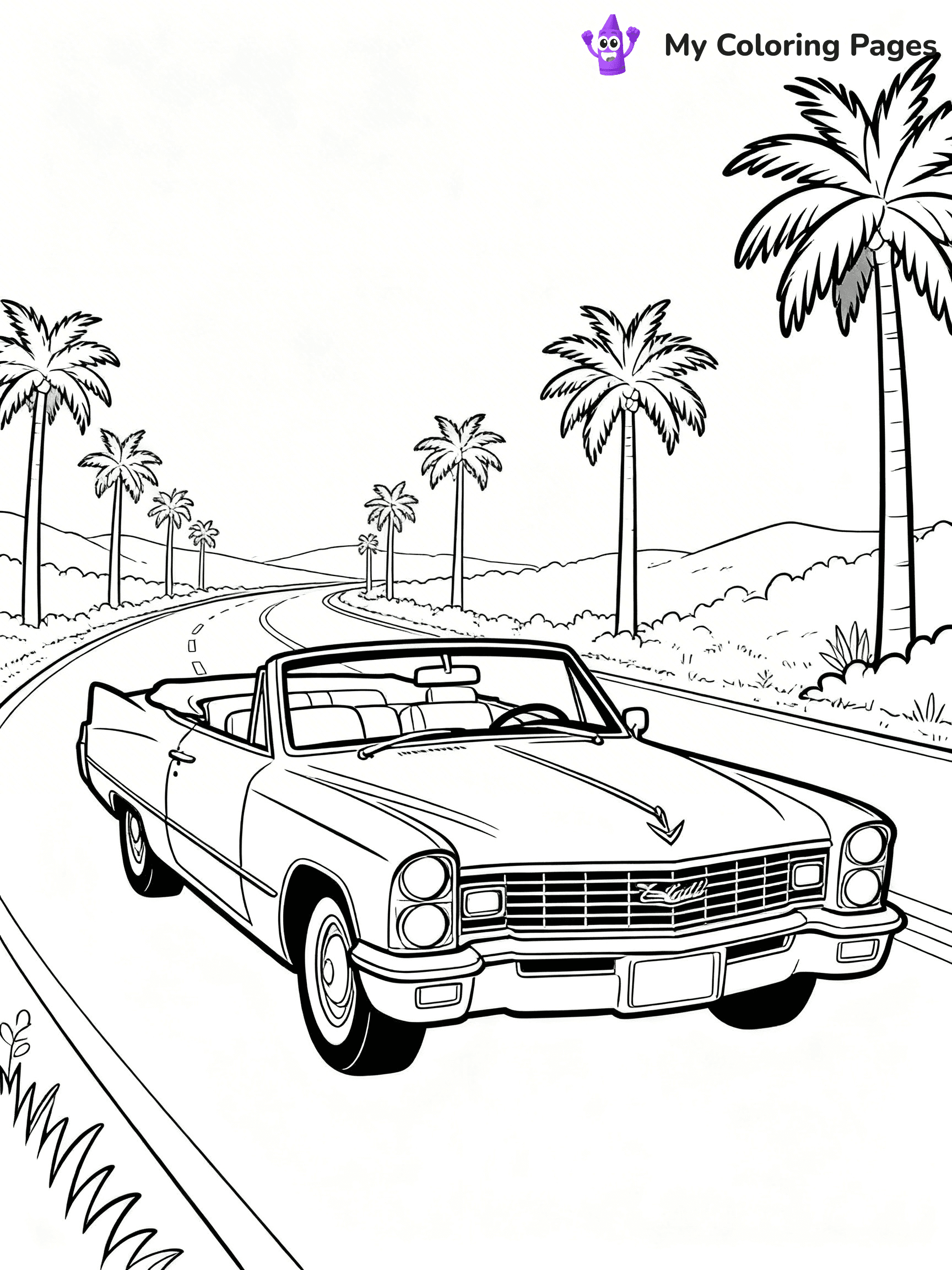 Cadillac Coloring Pages - 5
