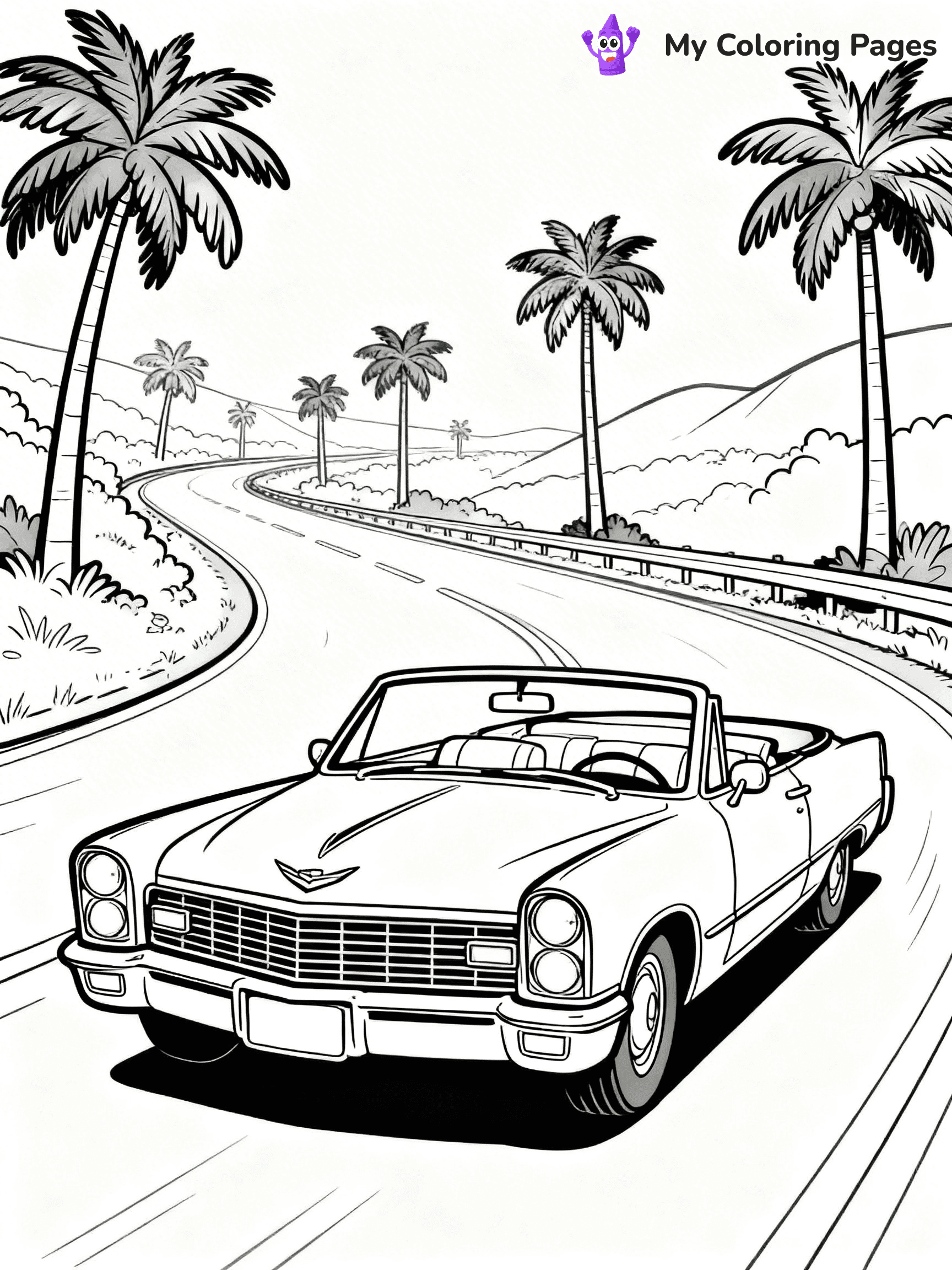 Cadillac Coloring Pages - 4