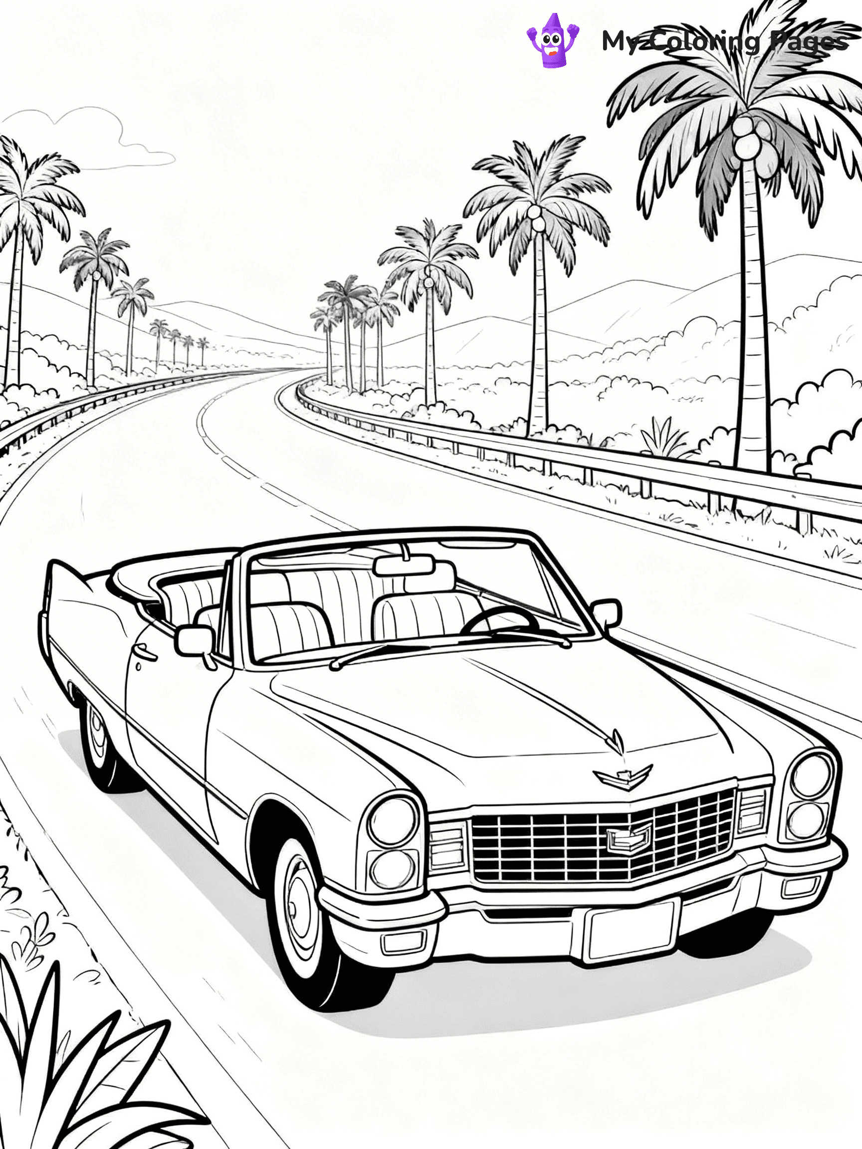 Cadillac Coloring Pages - 2