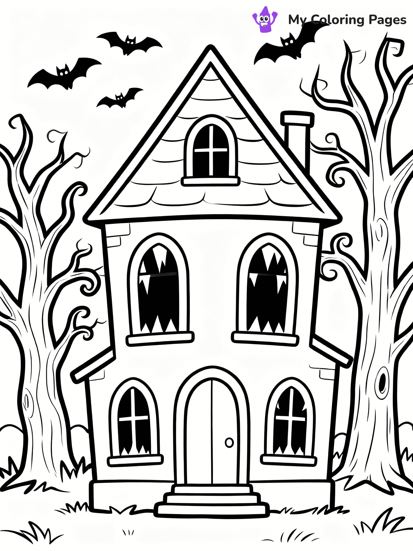 Trick Or Treat Coloring Pages - 57