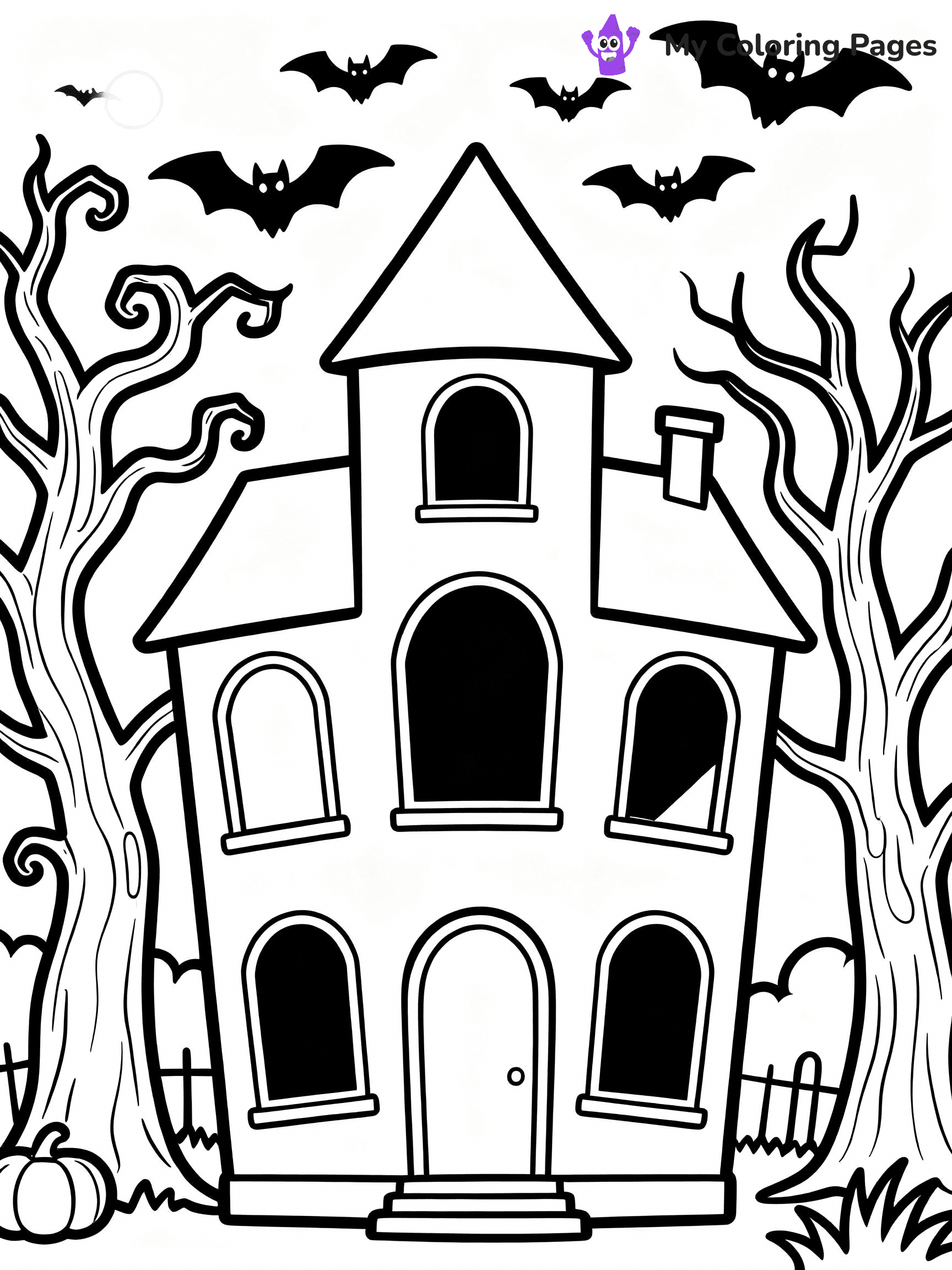 Trick Or Treat Coloring Pages - 55