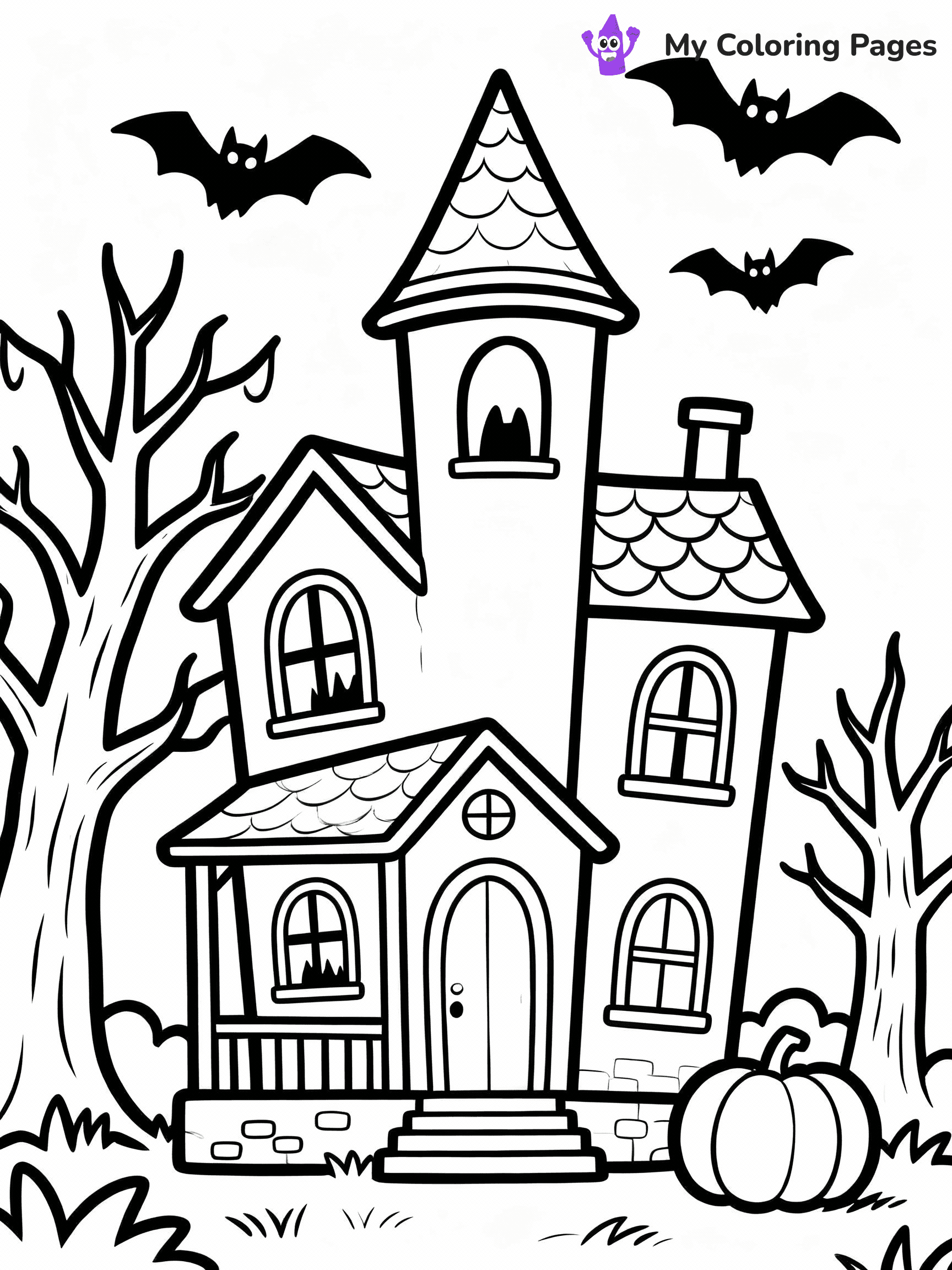 Trick Or Treat Coloring Pages - 53