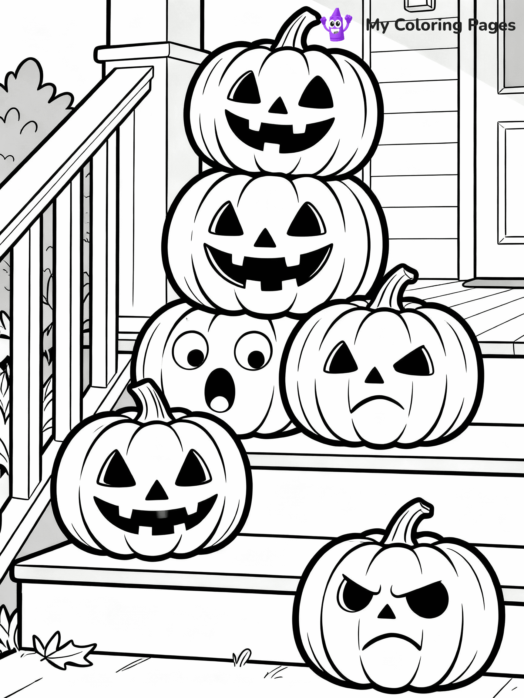 Trick Or Treat Coloring Pages - 42
