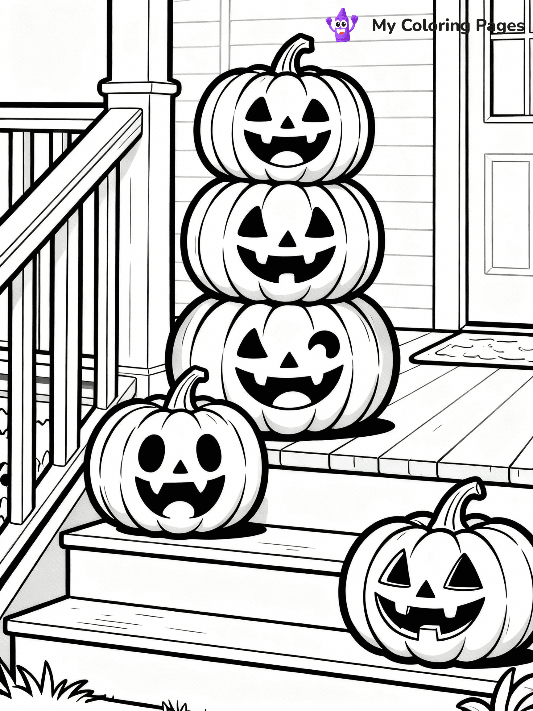 Trick Or Treat Coloring Pages - 41