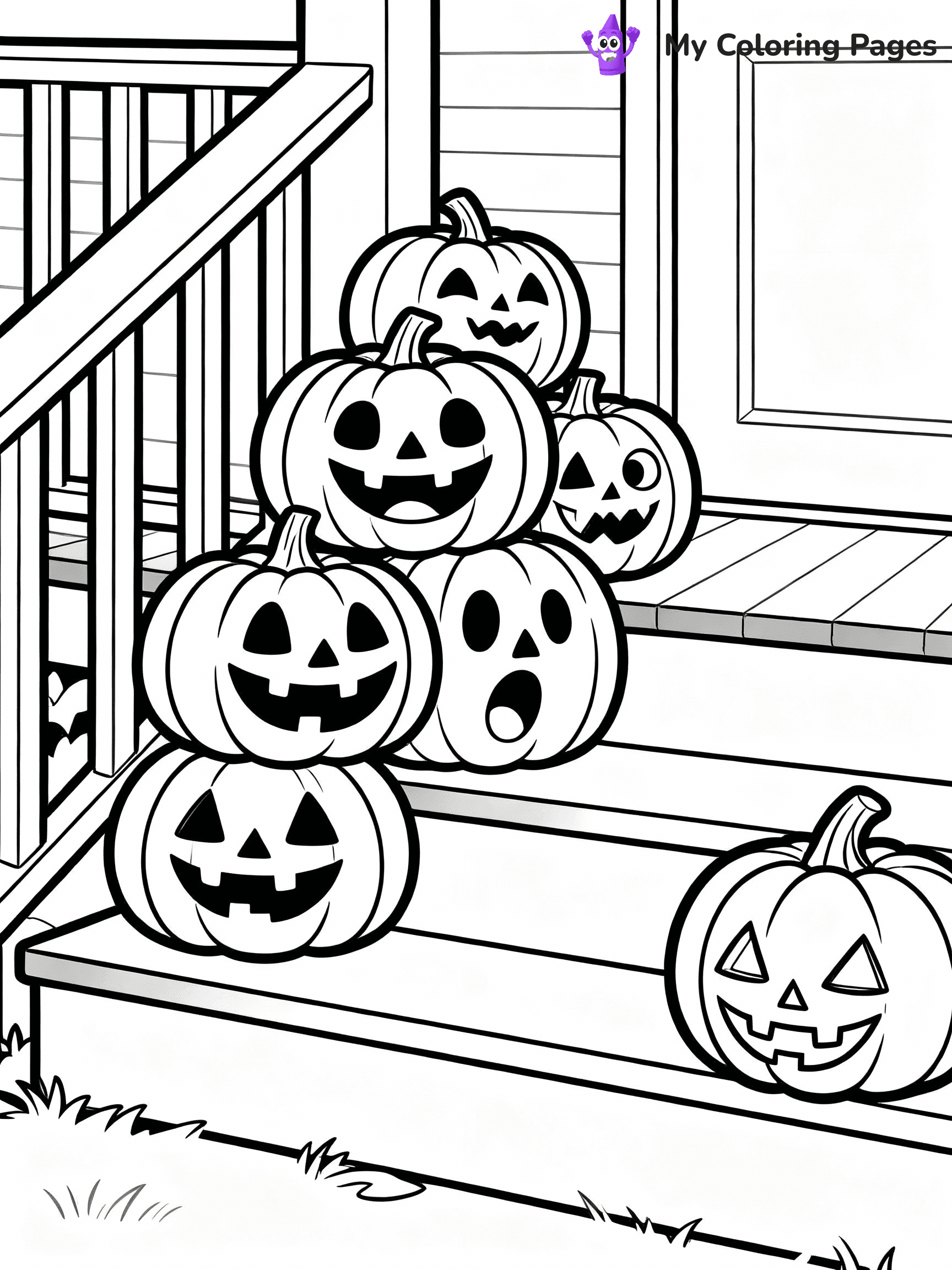 Trick Or Treat Coloring Pages - 37
