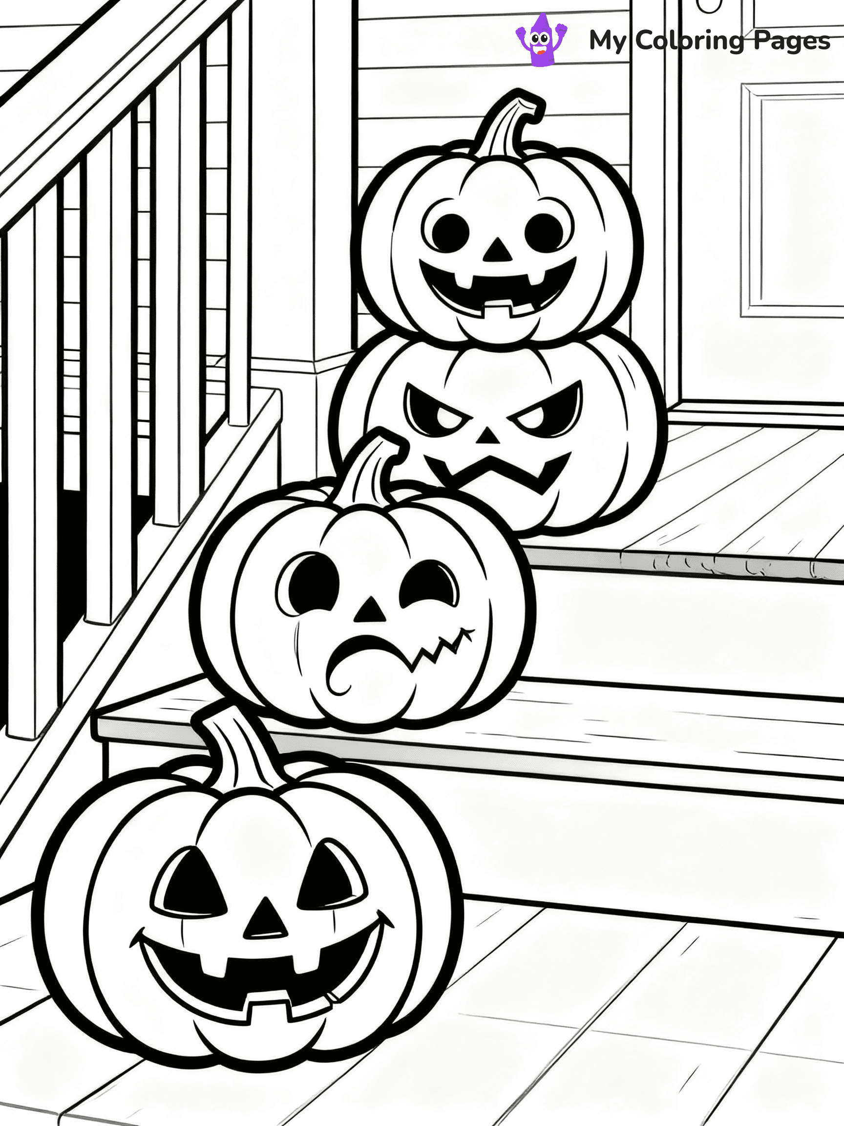 Trick Or Treat Coloring Pages - 36
