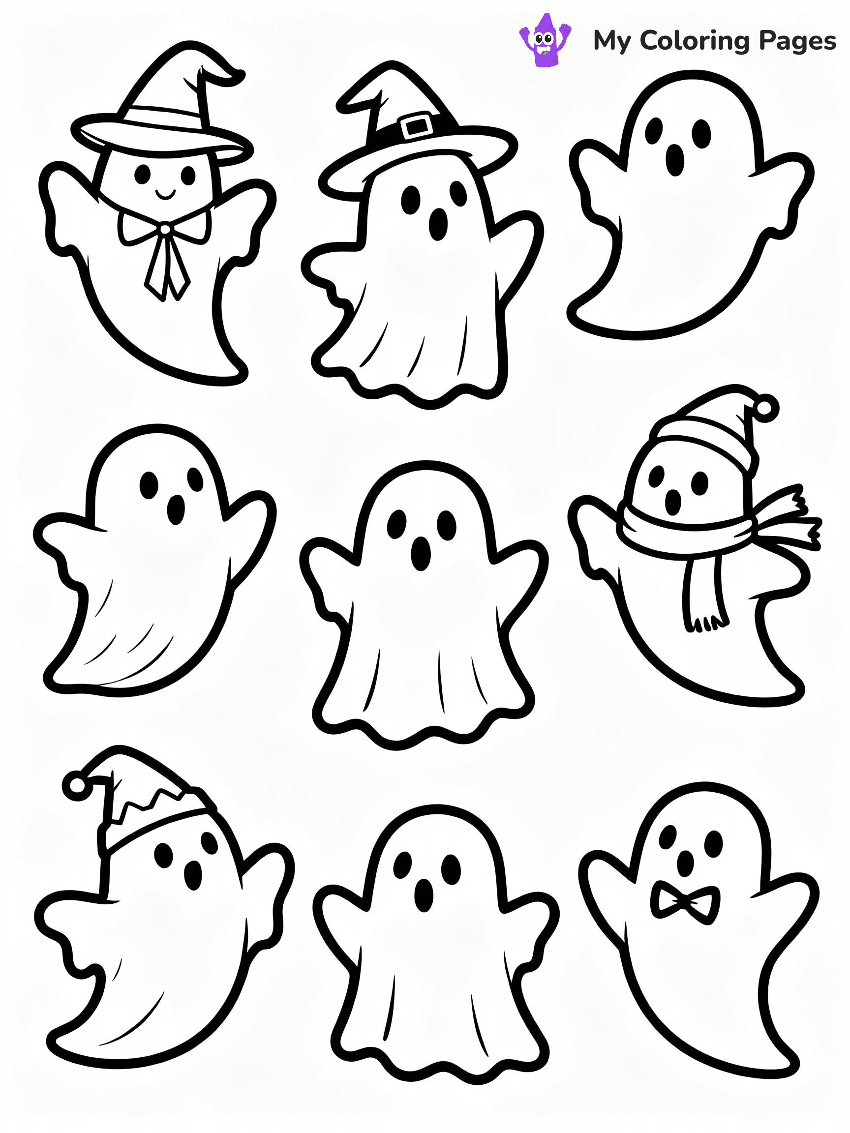 Trick Or Treat Coloring Pages - 24