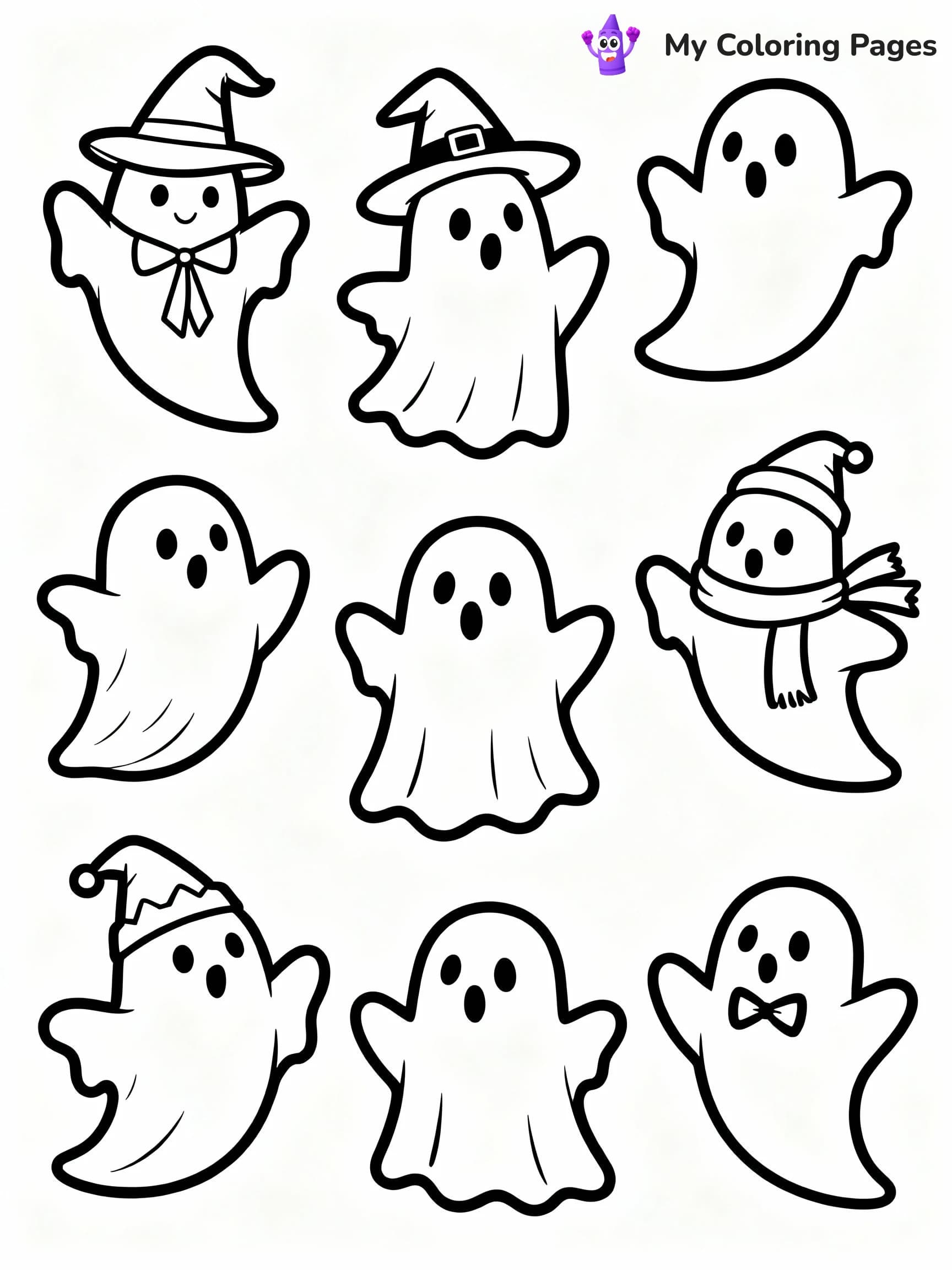 Trick Or Treat Coloring Pages - 24