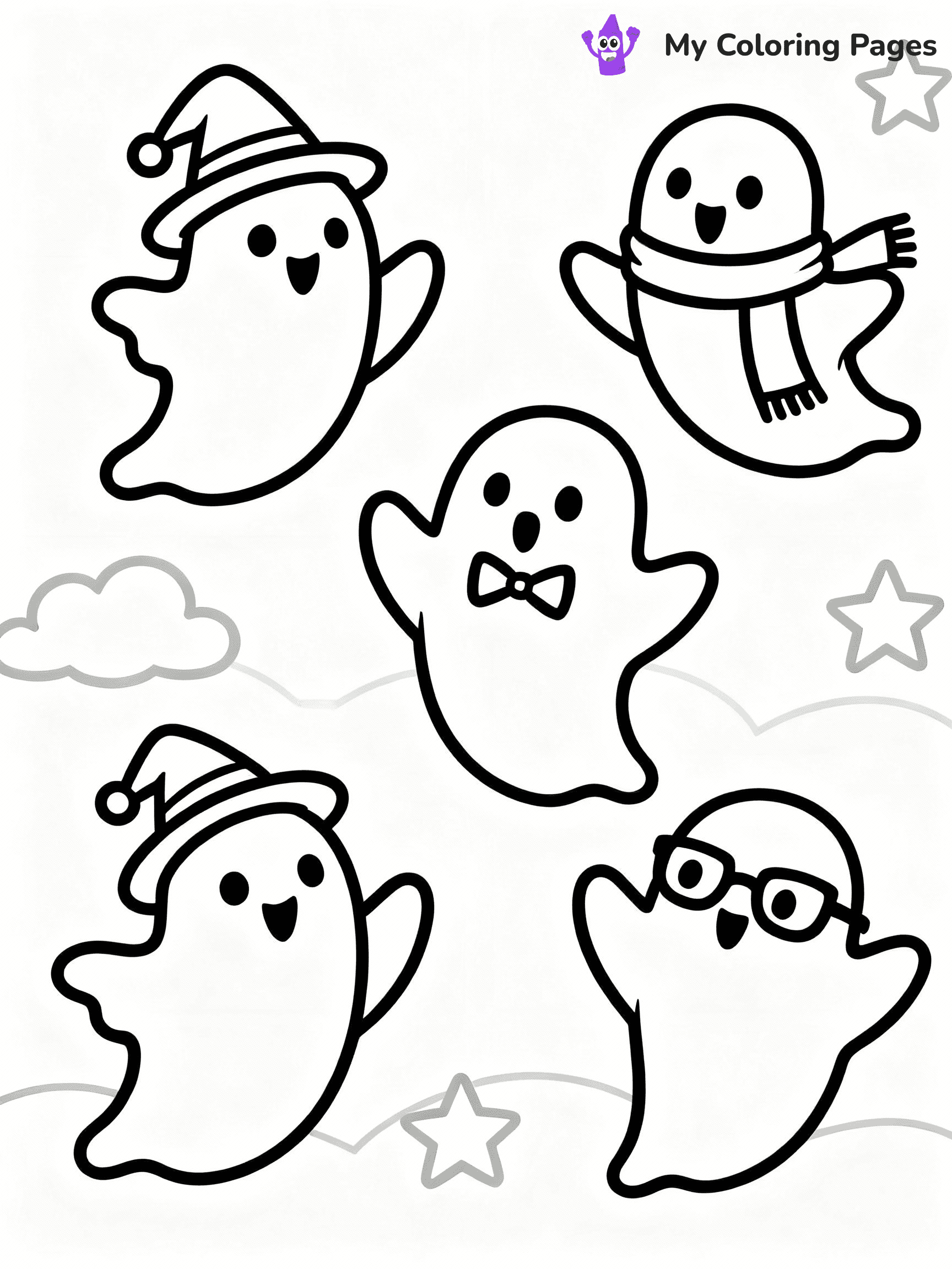 Trick Or Treat Coloring Pages - 20