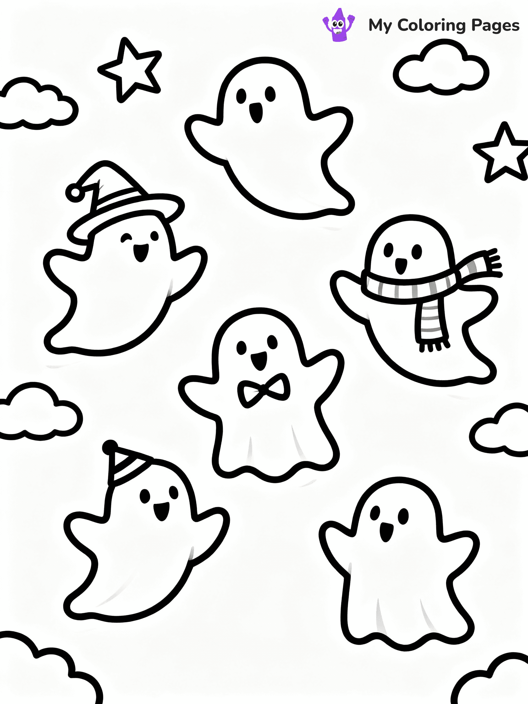 Trick Or Treat Coloring Pages - 17