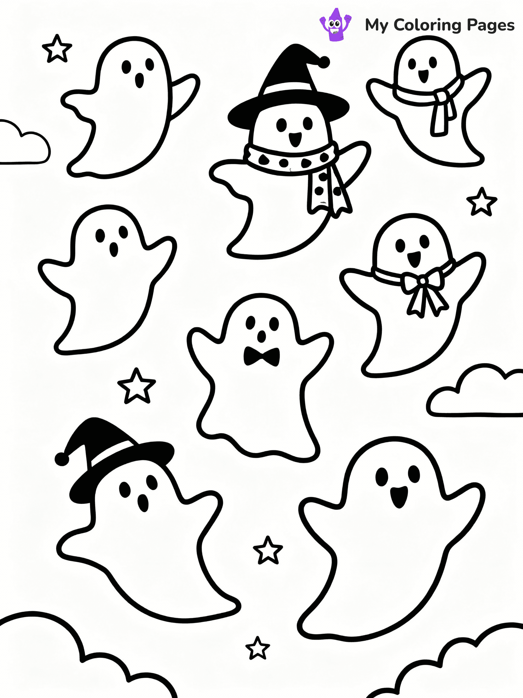 Trick Or Treat Coloring Pages - 16