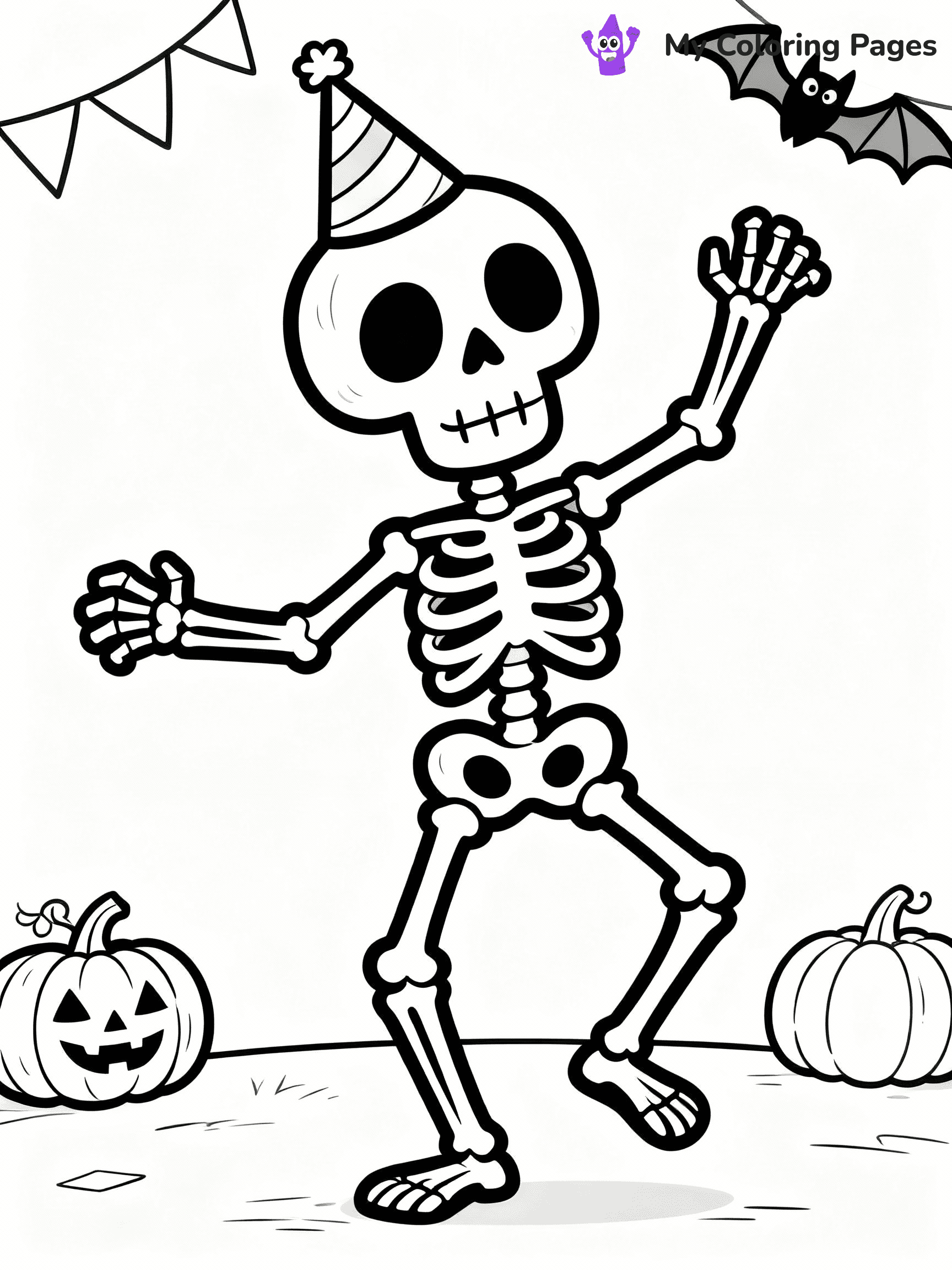 Trick Or Treat Coloring Pages - 14