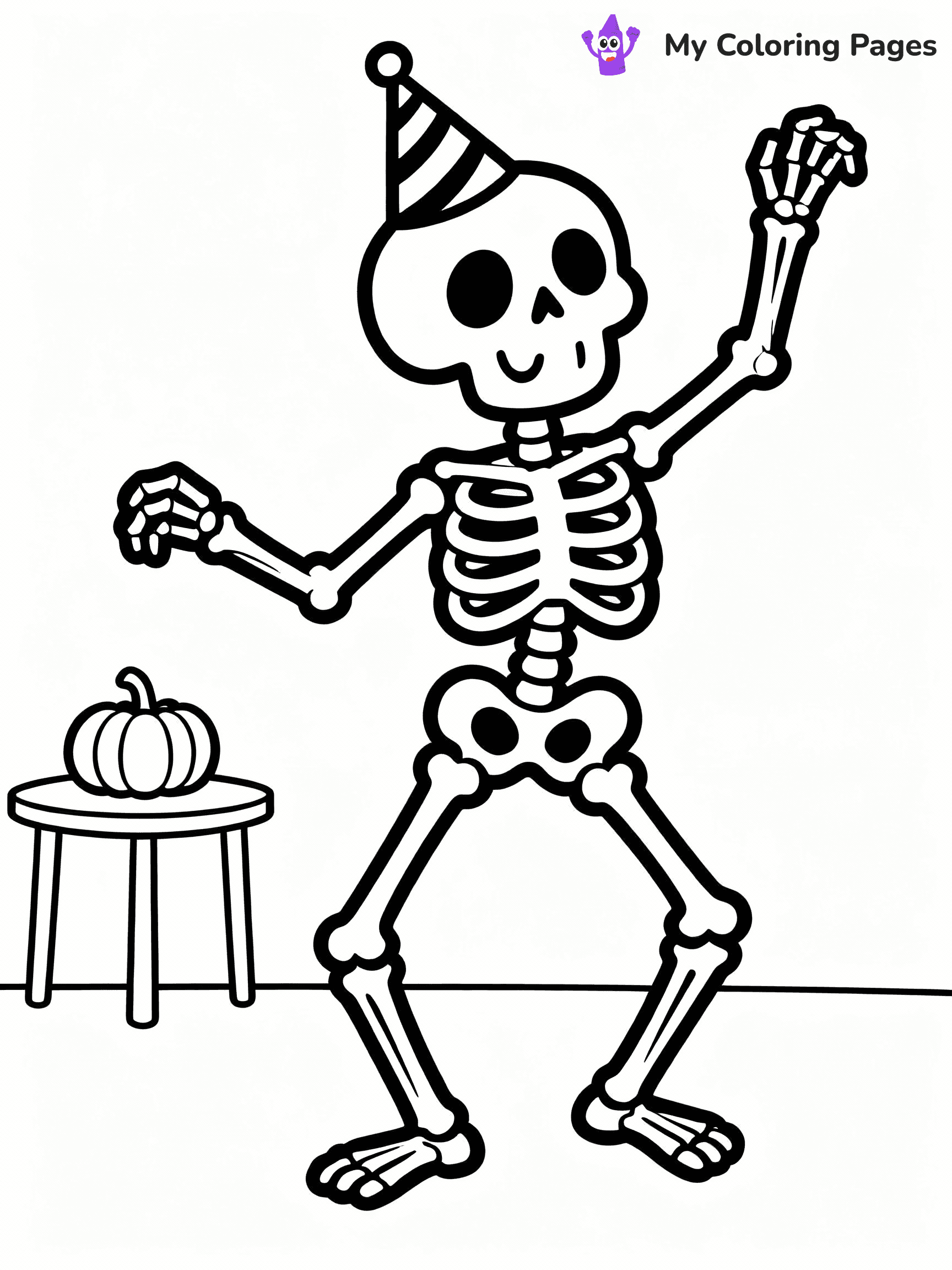 Trick Or Treat Coloring Pages - 12