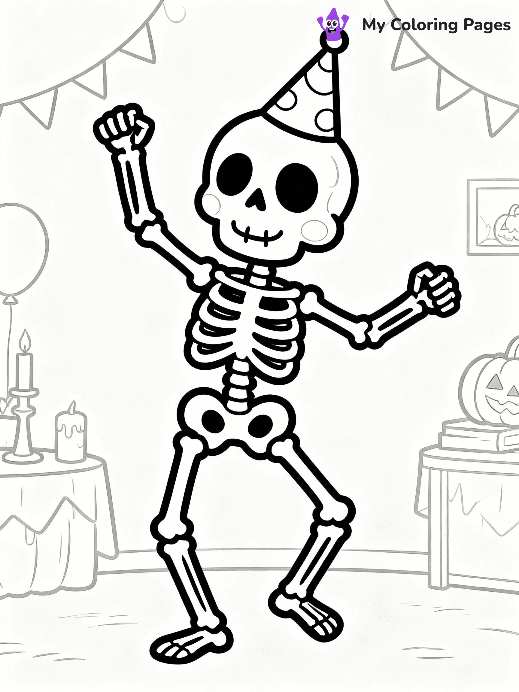 Trick Or Treat Coloring Pages - 9