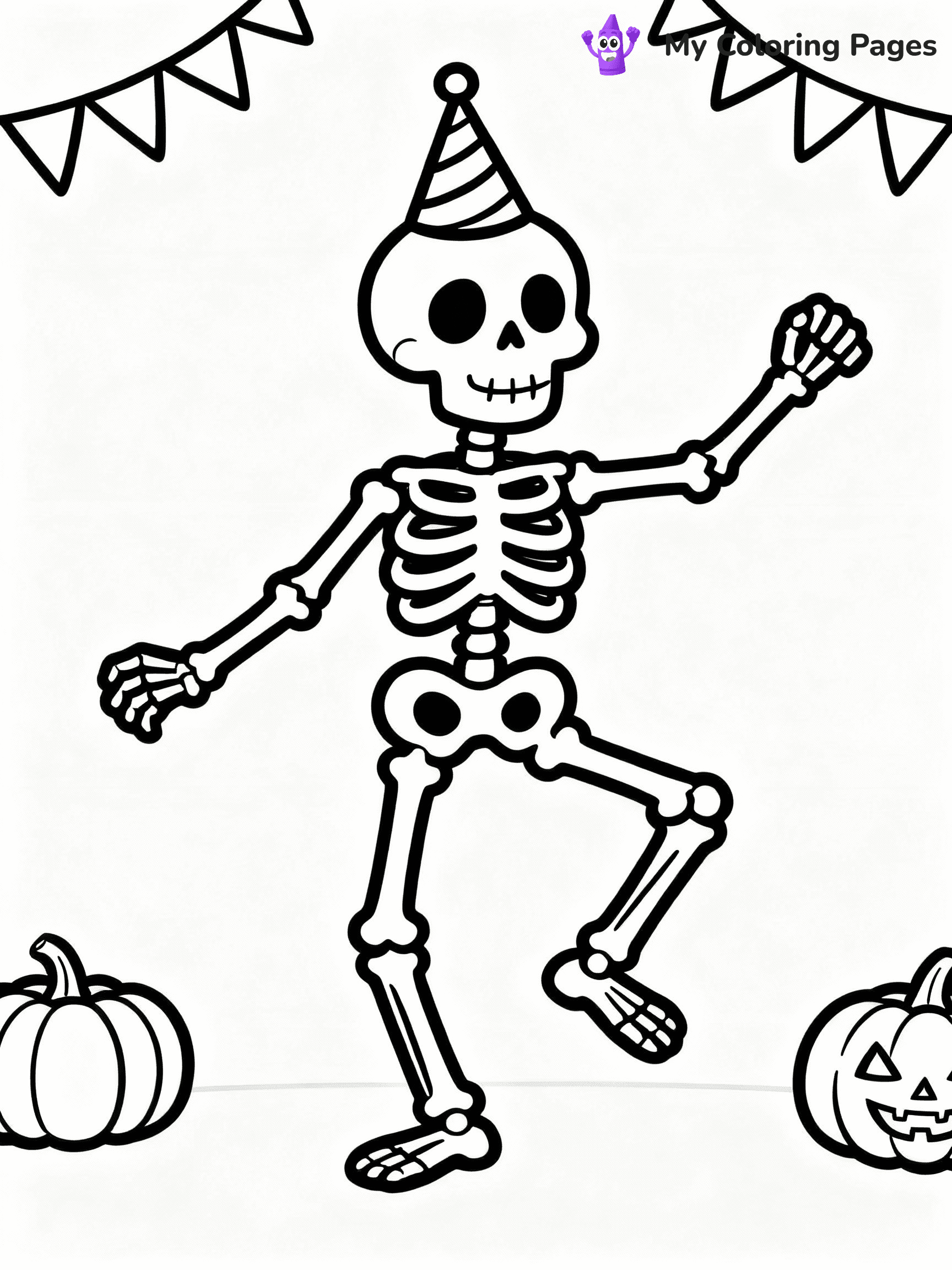 Trick Or Treat Coloring Pages - 8