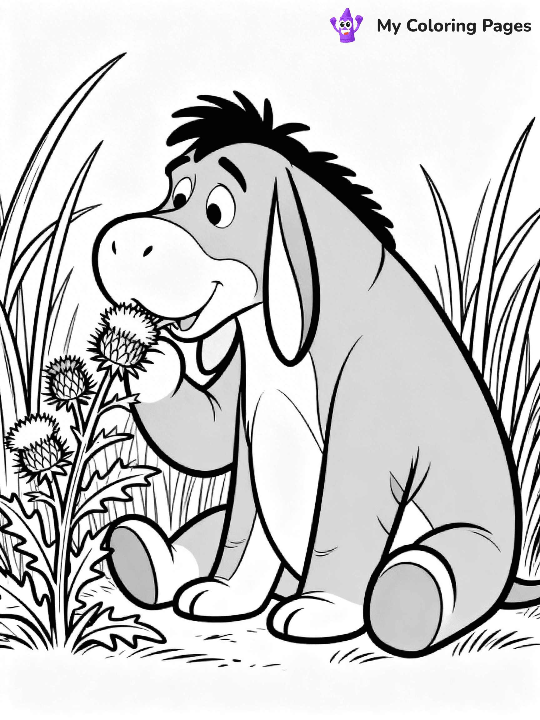 Eeyore Coloring Pages - 23