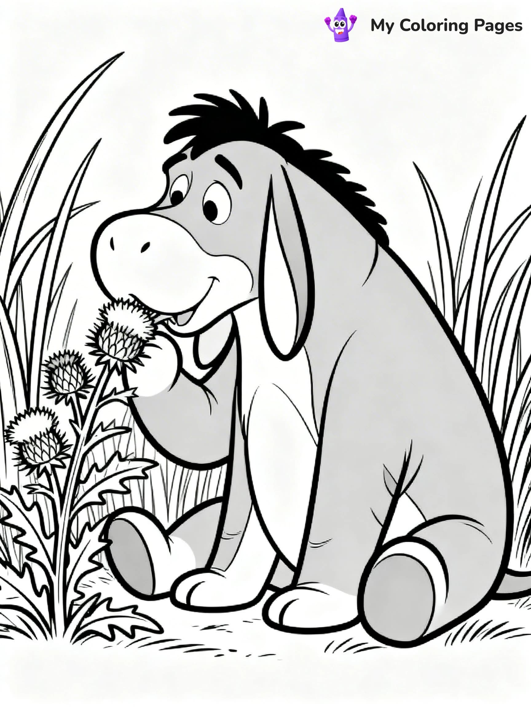 Eeyore Coloring Pages - 23