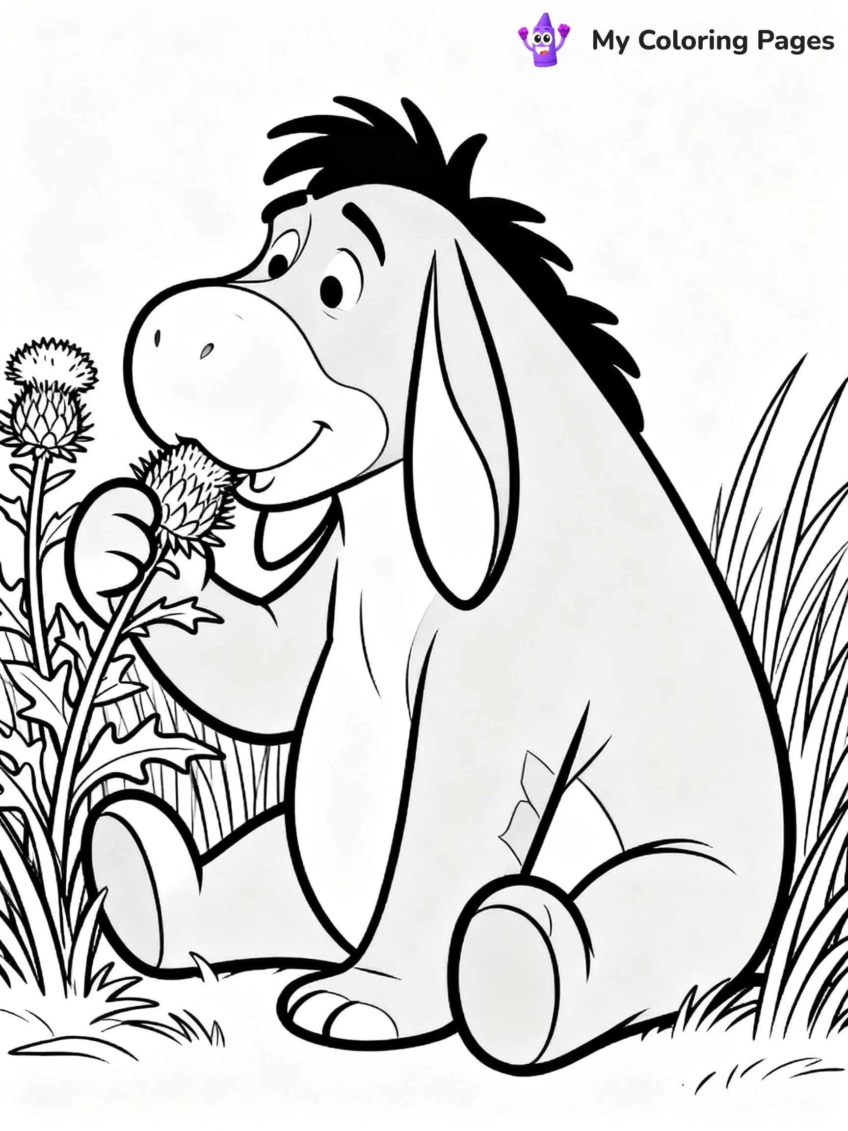 Eeyore Coloring Pages - 21