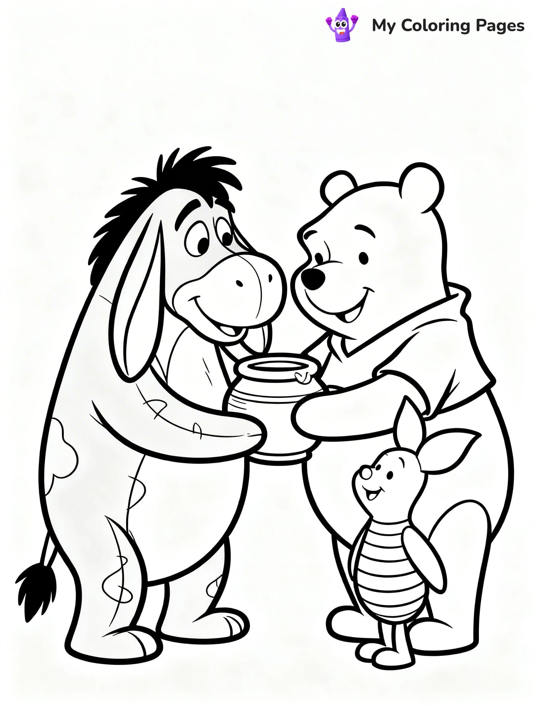 Eeyore Coloring Pages - 15