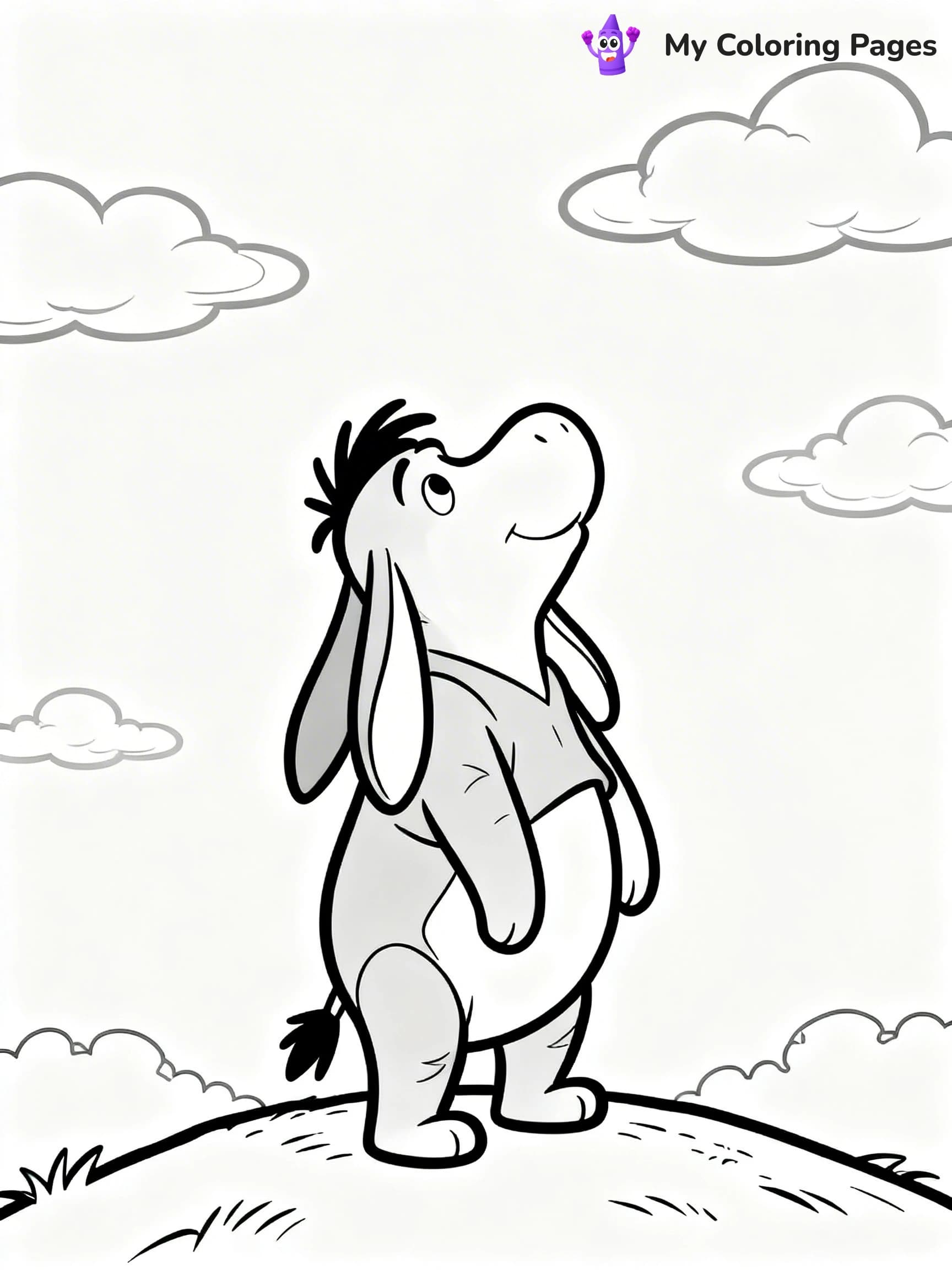 Eeyore Coloring Pages - 14
