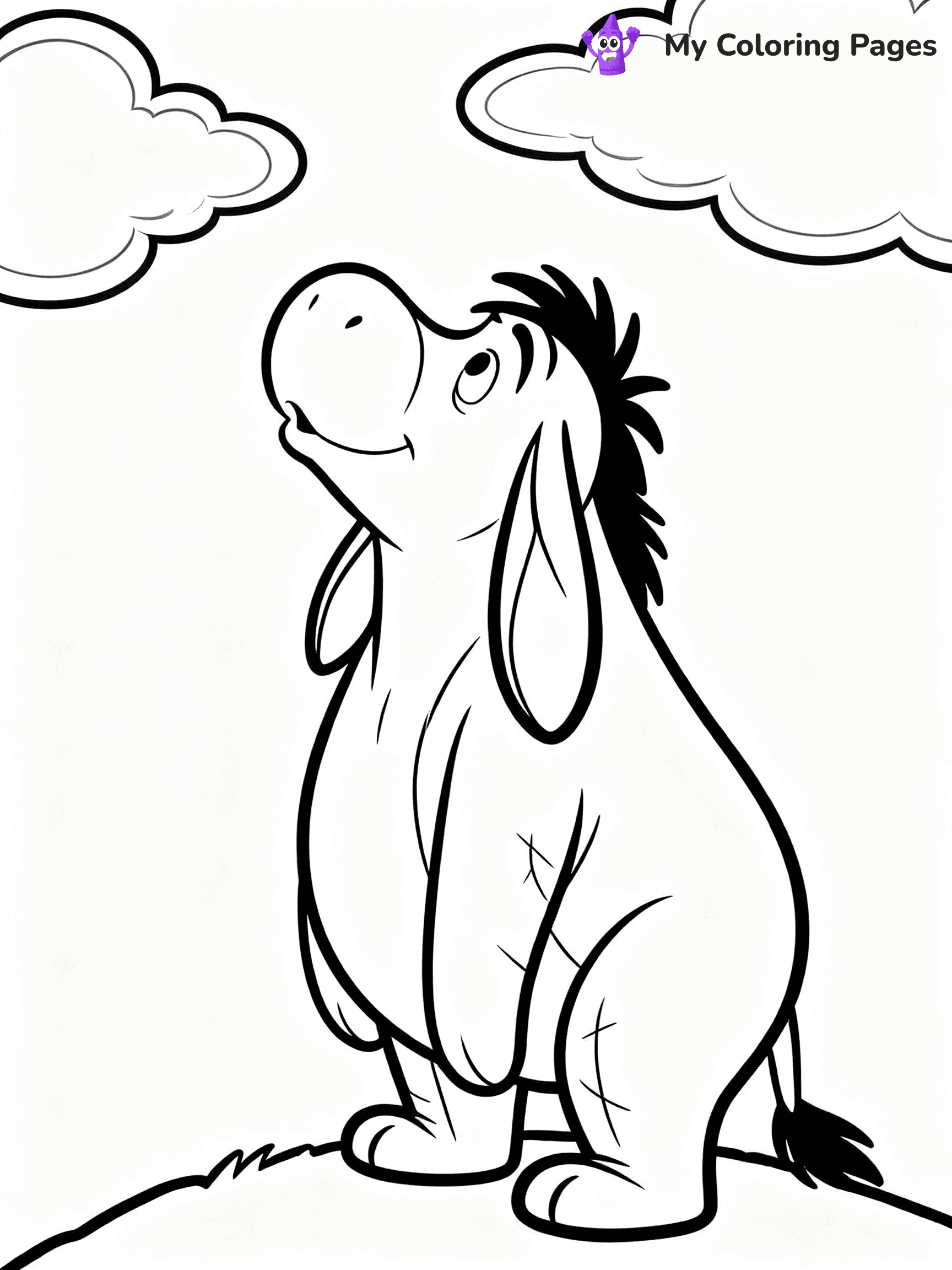 Eeyore Coloring Pages - 13