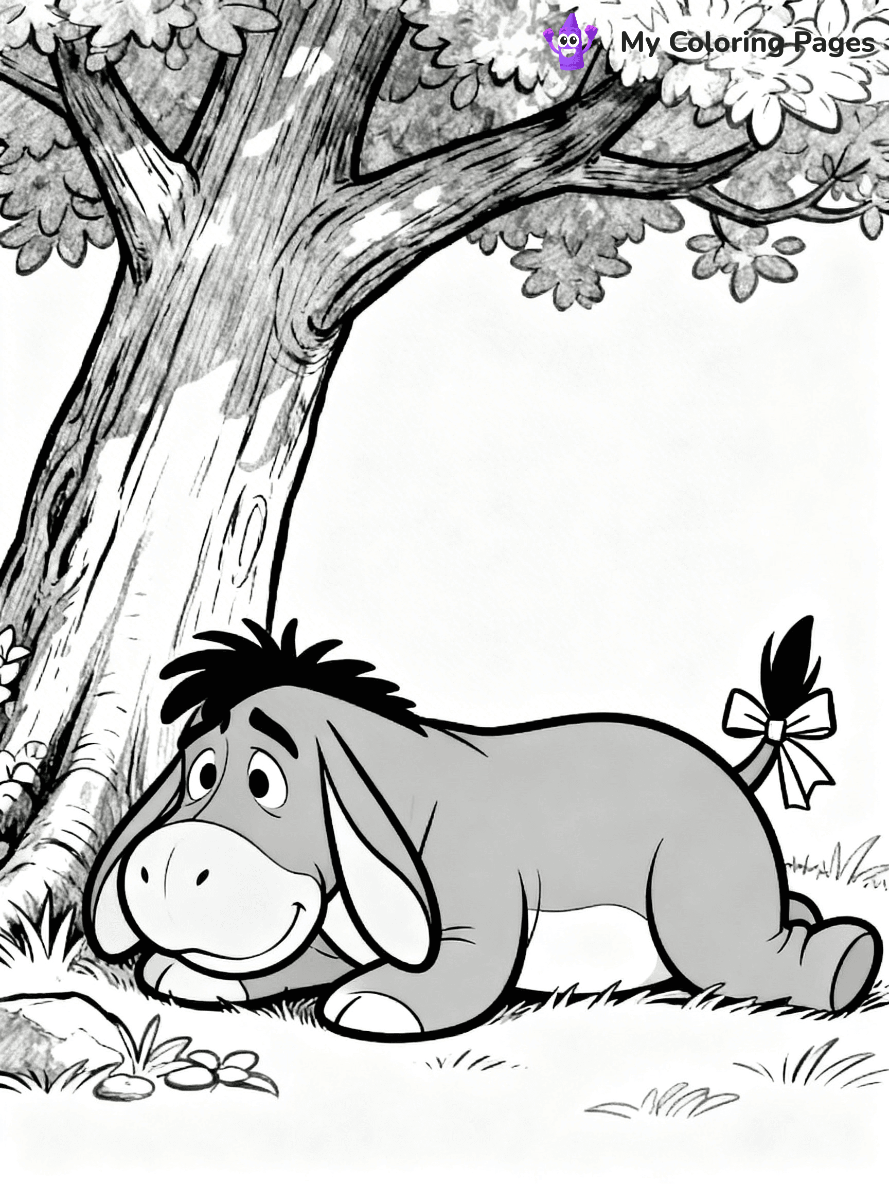 Eeyore Coloring Pages - 2
