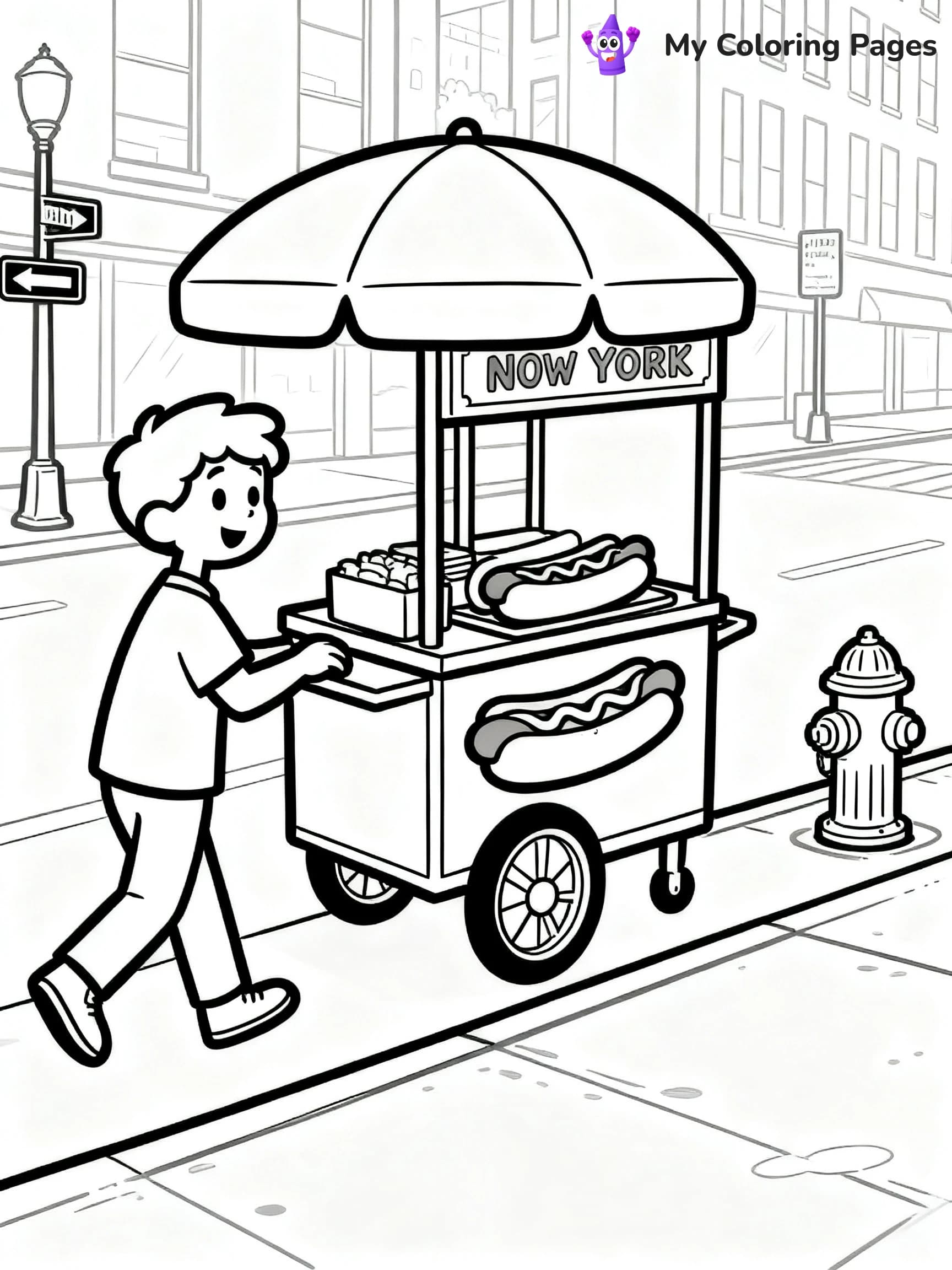 NYC Coloring Pages - 17