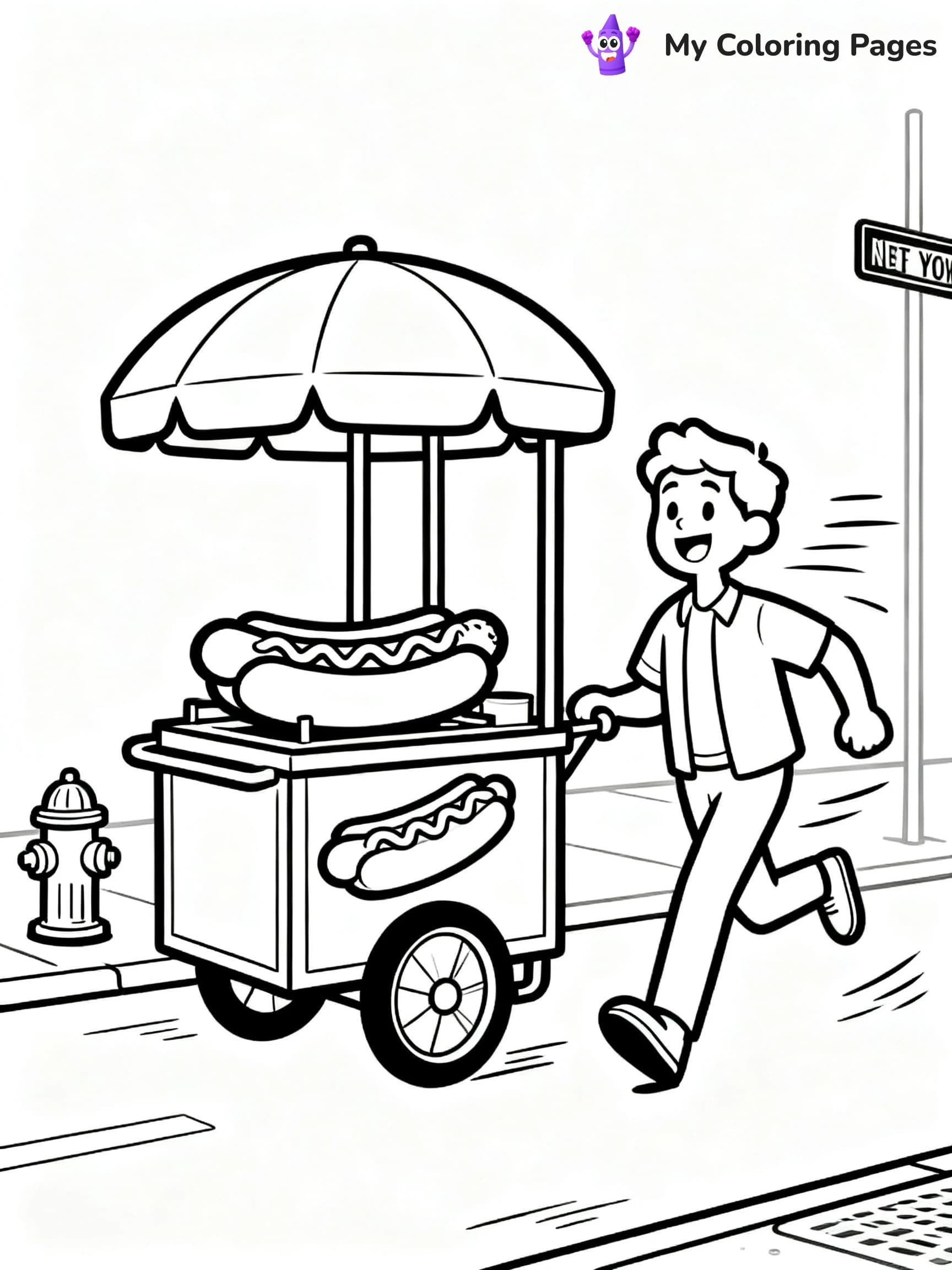 NYC Coloring Pages - 16