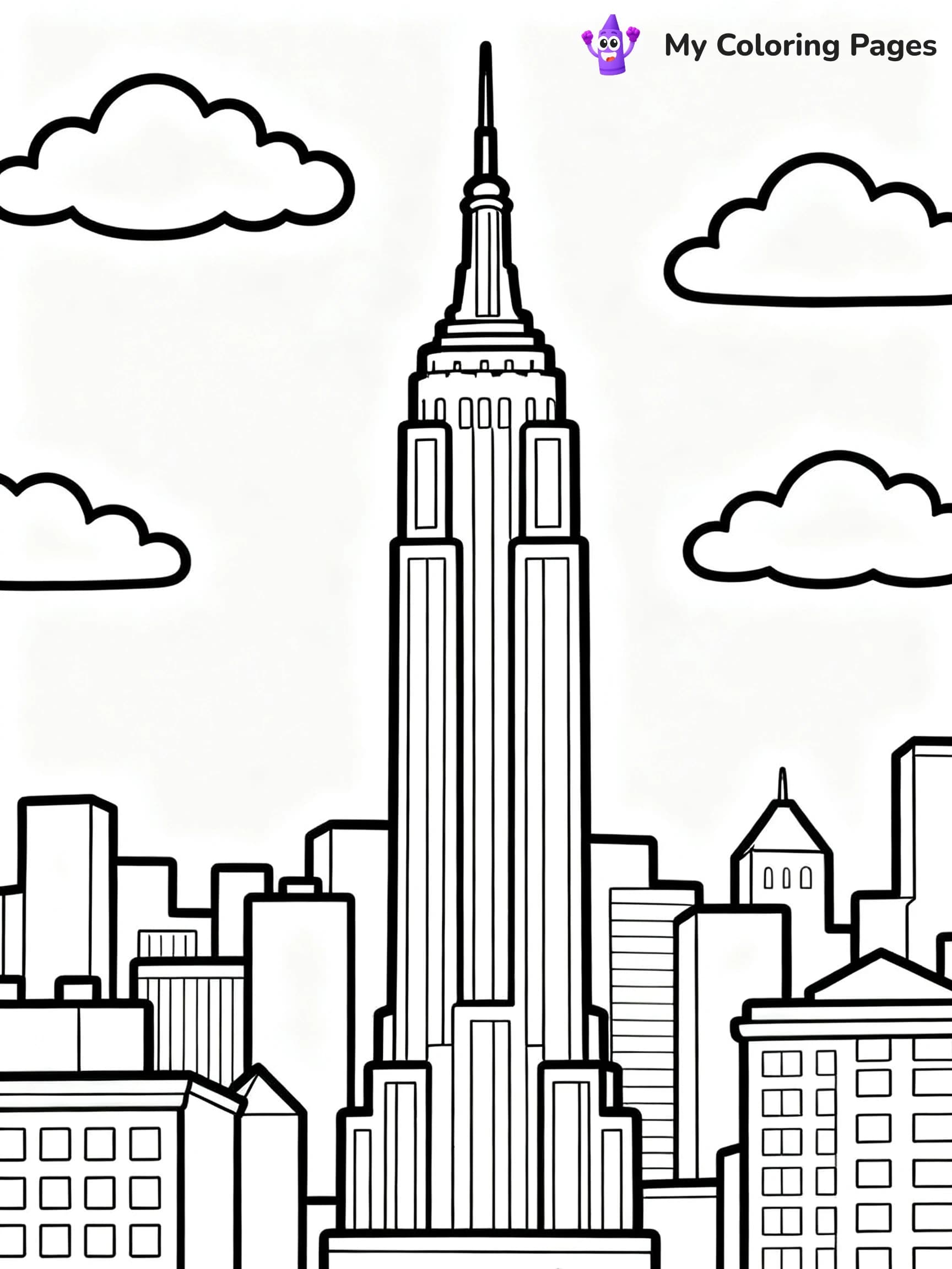 NYC Coloring Pages - 12