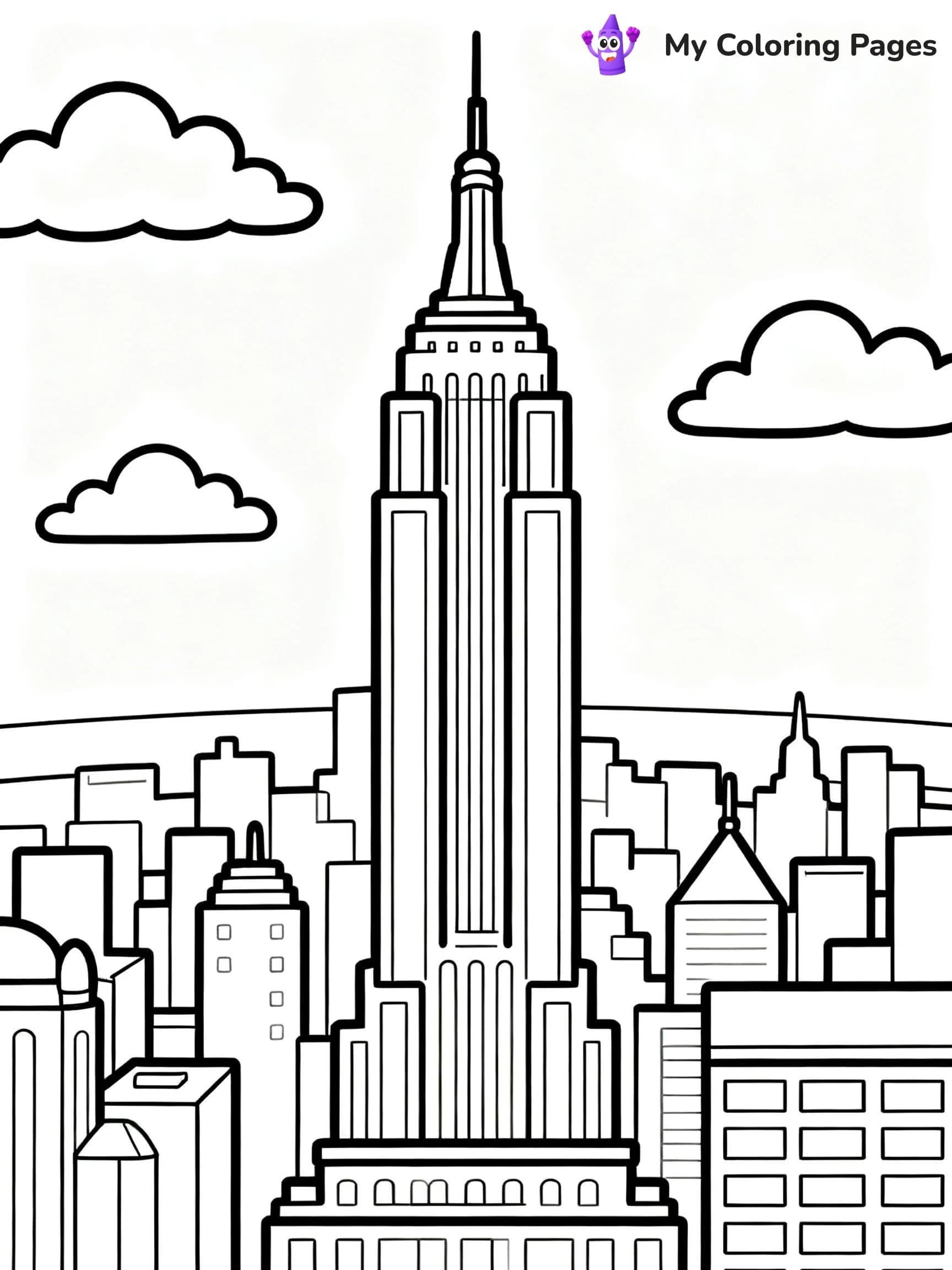 NYC Coloring Pages - 11