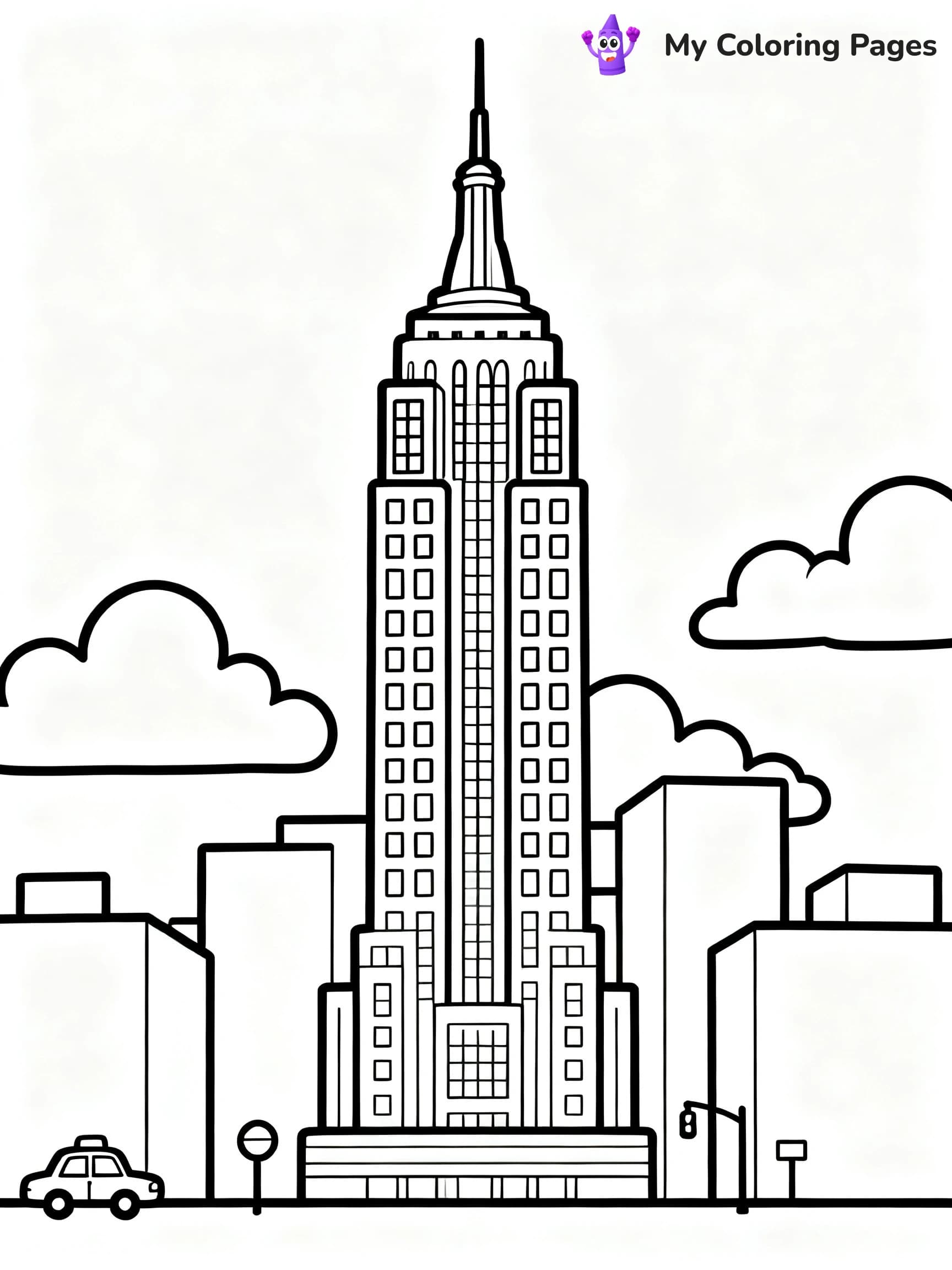 NYC Coloring Pages - 10