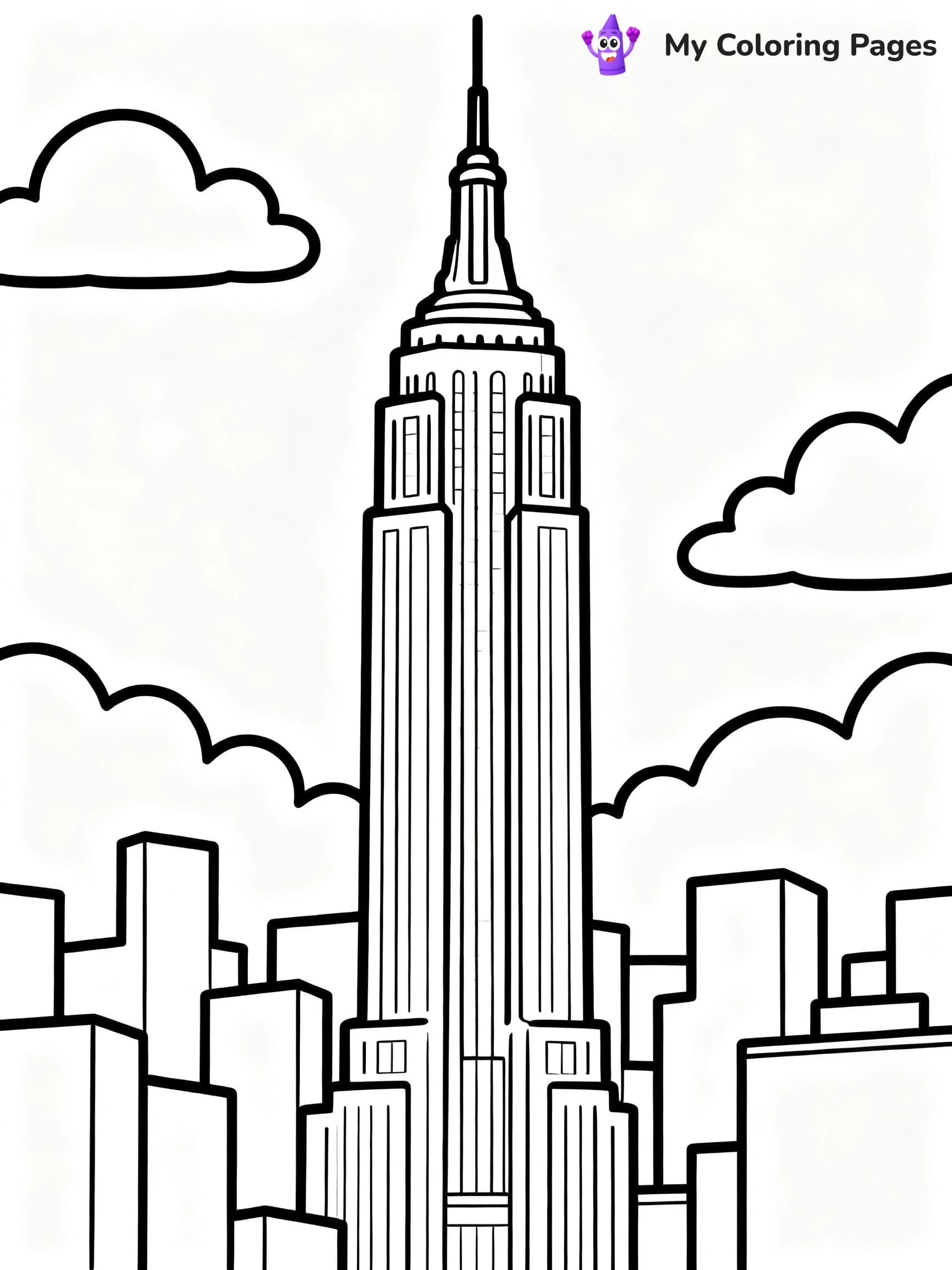 NYC Coloring Pages - 9