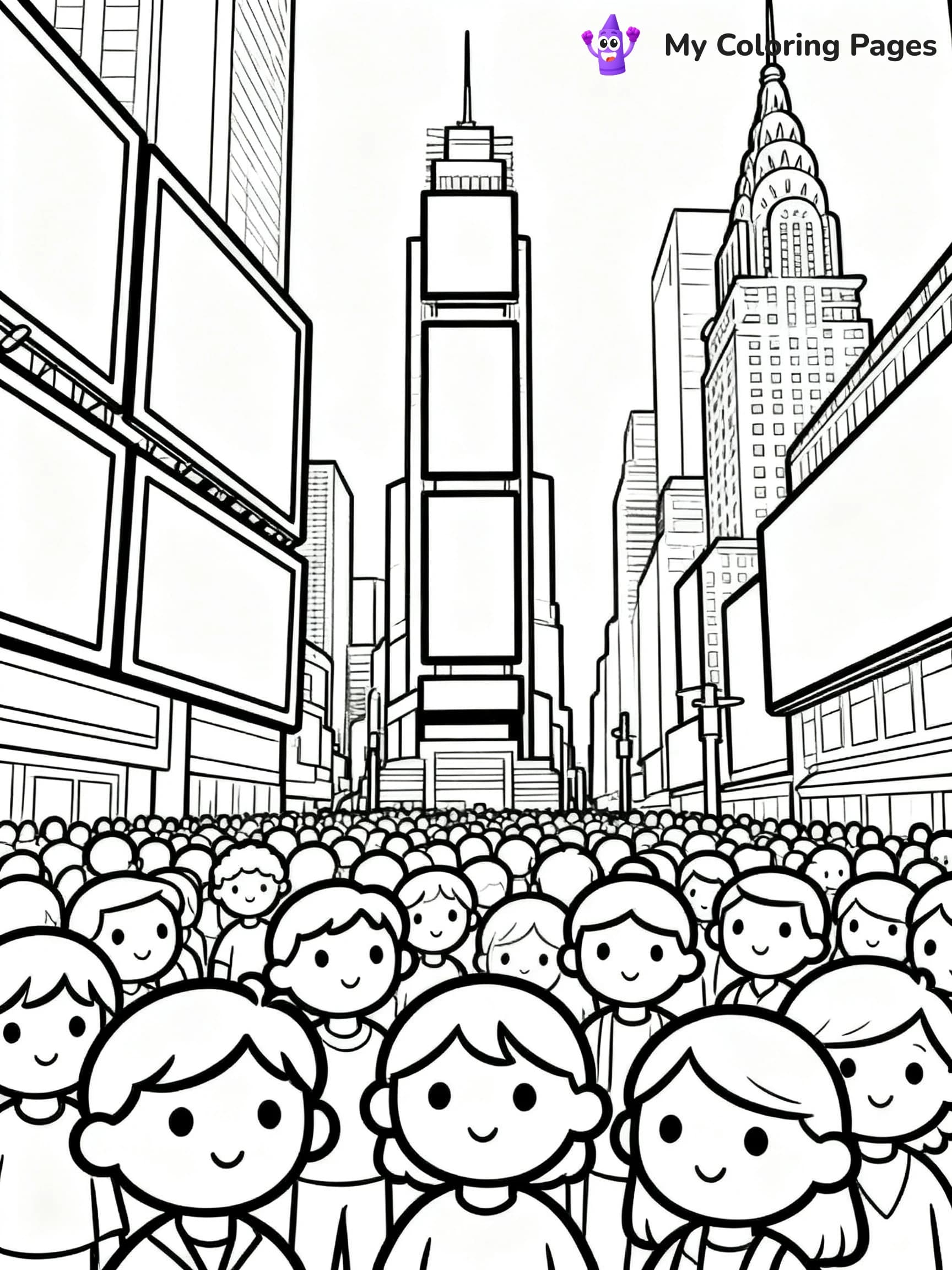 NYC Coloring Pages - 8