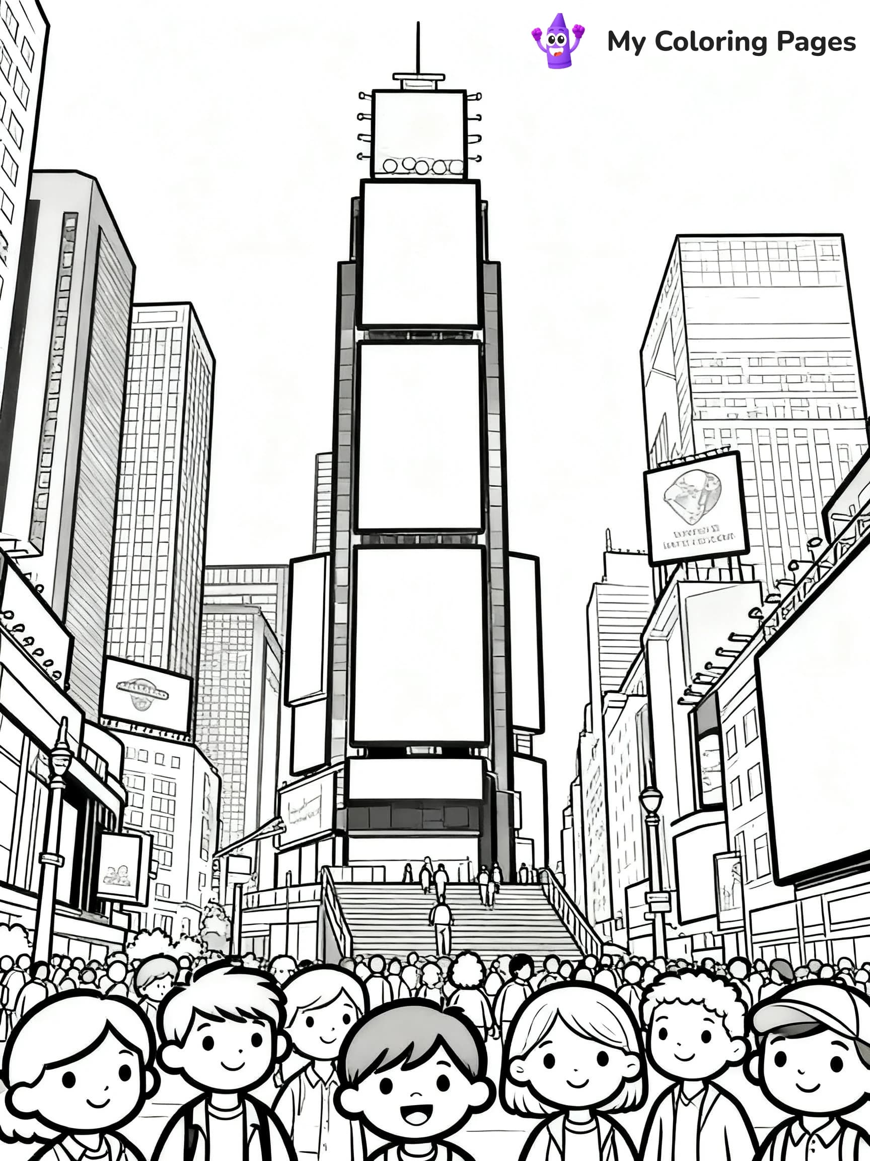 NYC Coloring Pages - 7