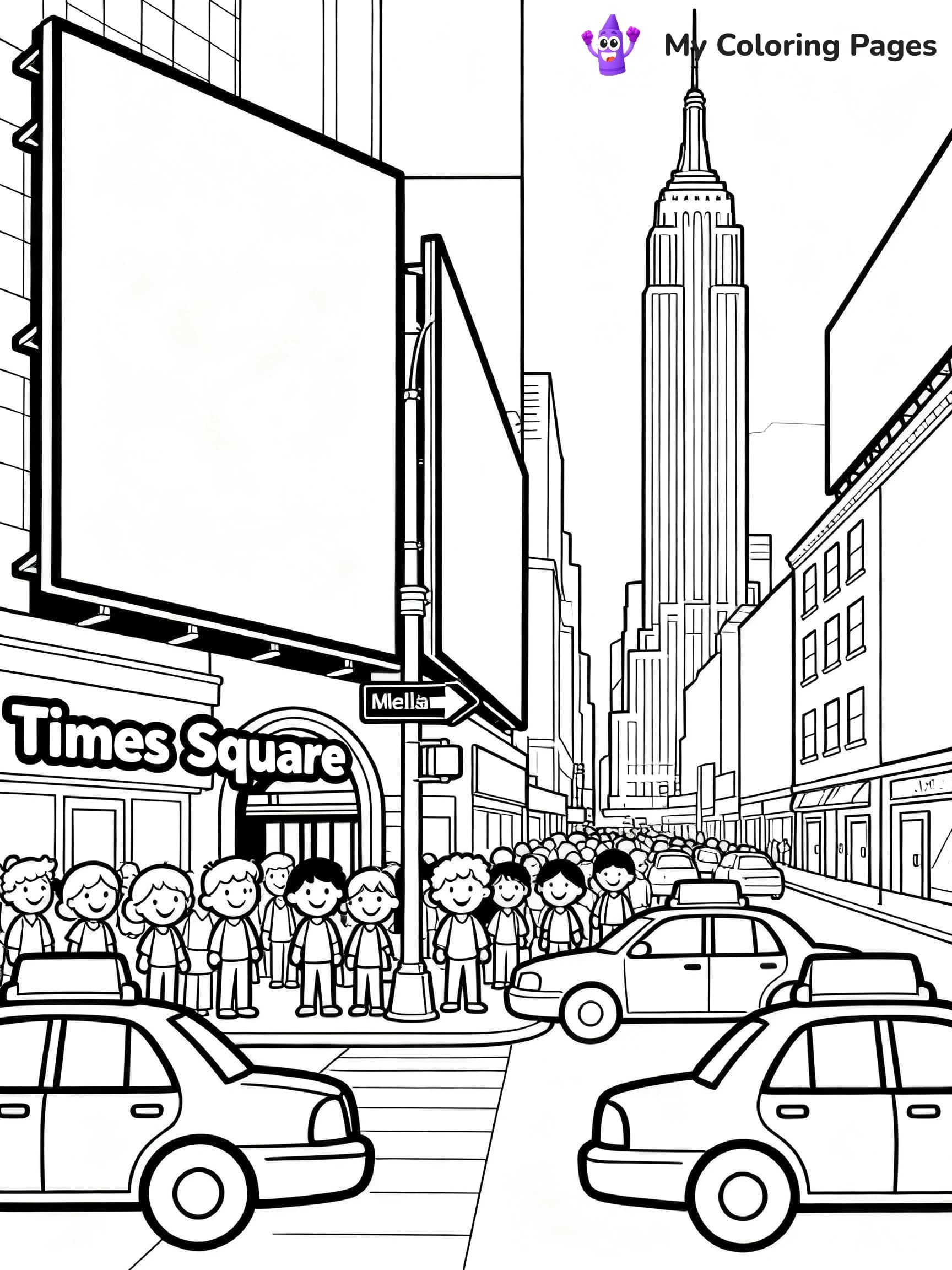 NYC Coloring Pages - 5