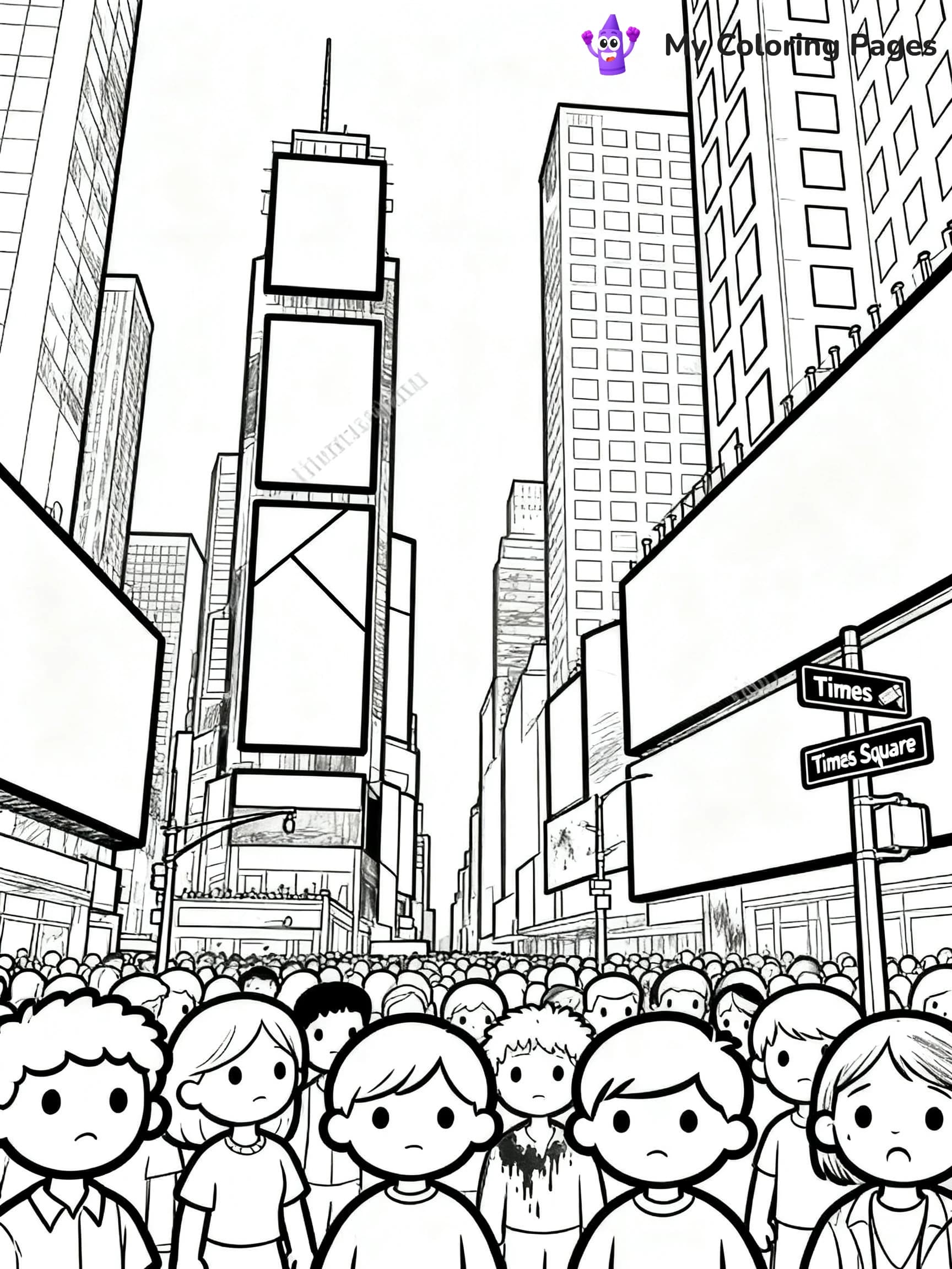 NYC Coloring Pages - 4