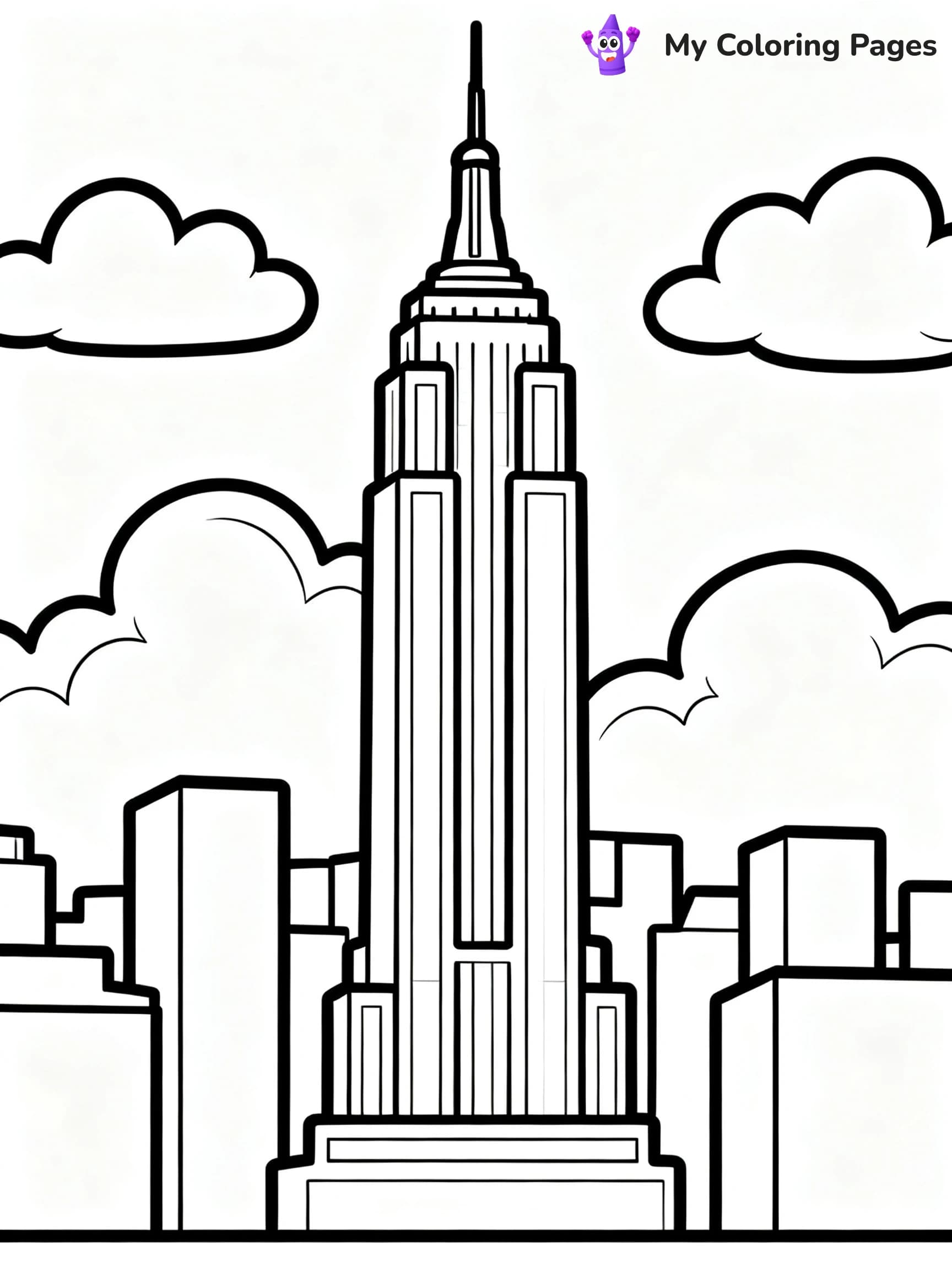 NYC Coloring Pages - 2