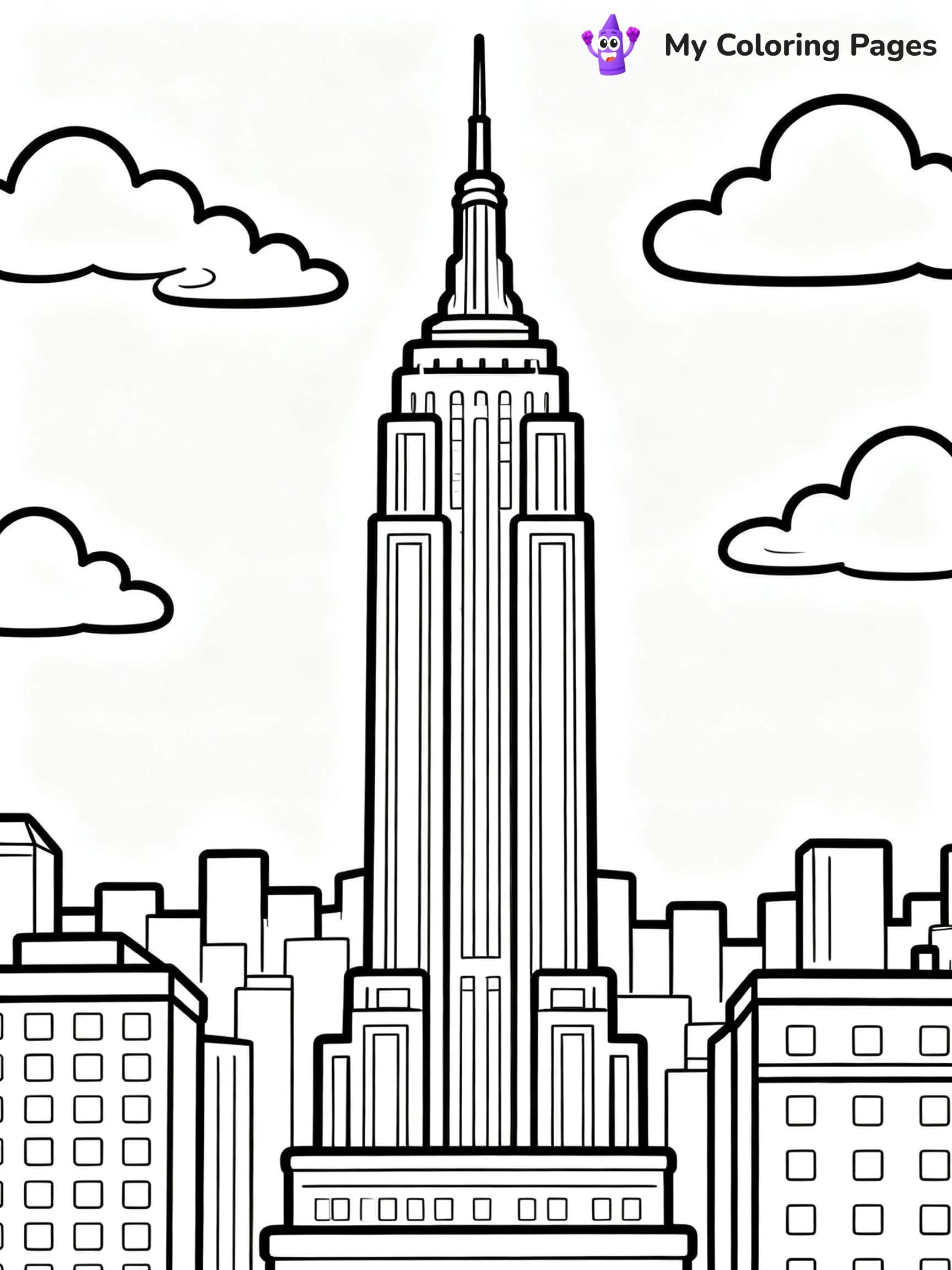 NYC Coloring Pages - 1