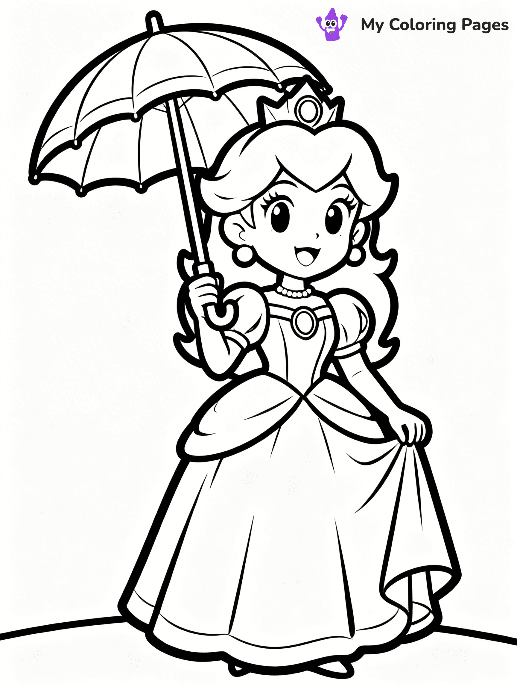 Super Smash Bros Coloring Pages - 28