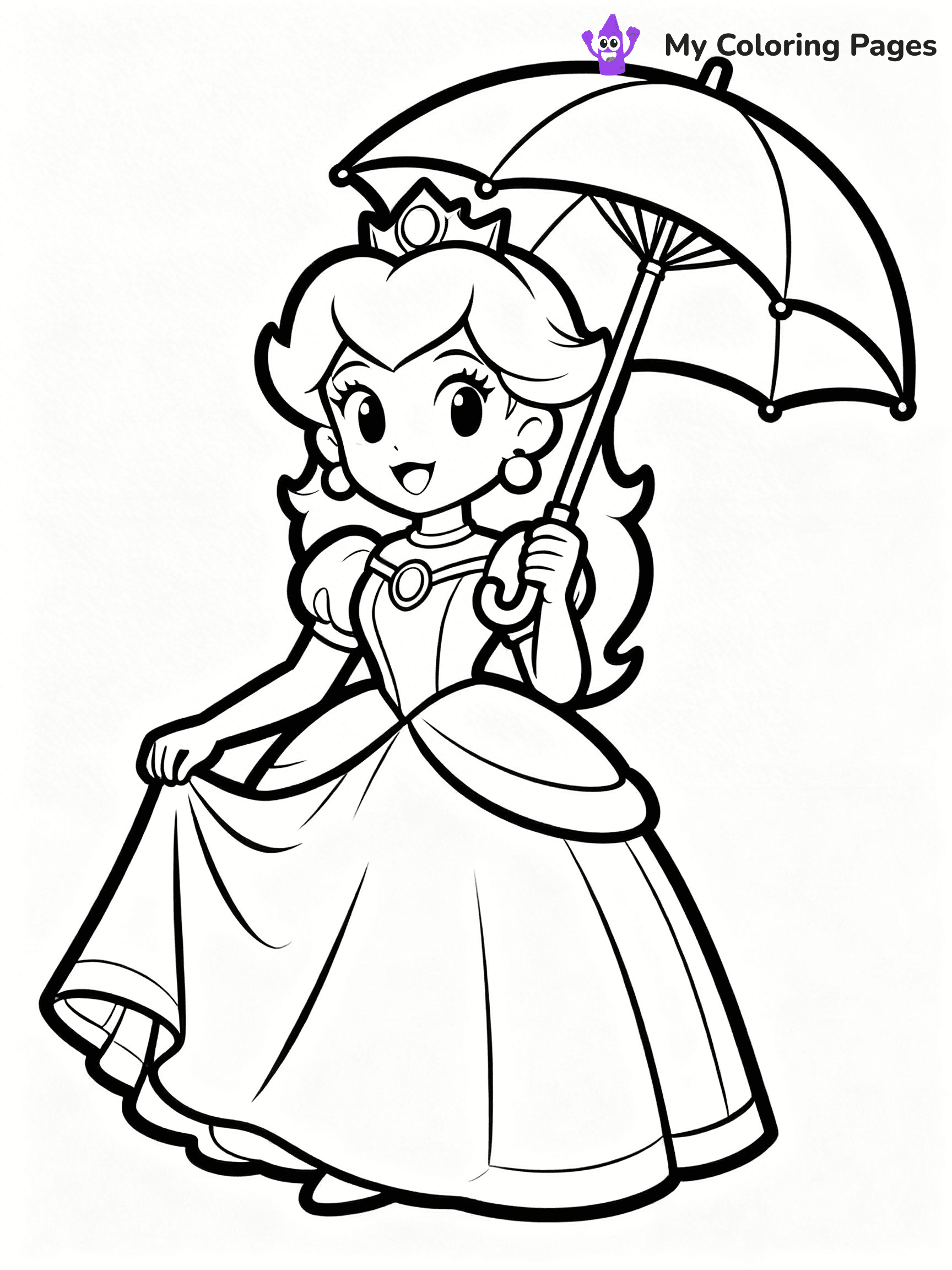 Super Smash Bros Coloring Pages - 27