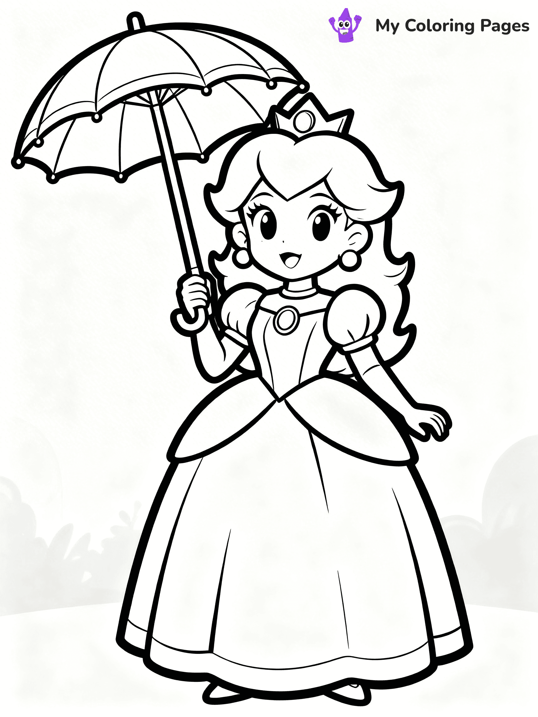 Super Smash Bros Coloring Pages - 26