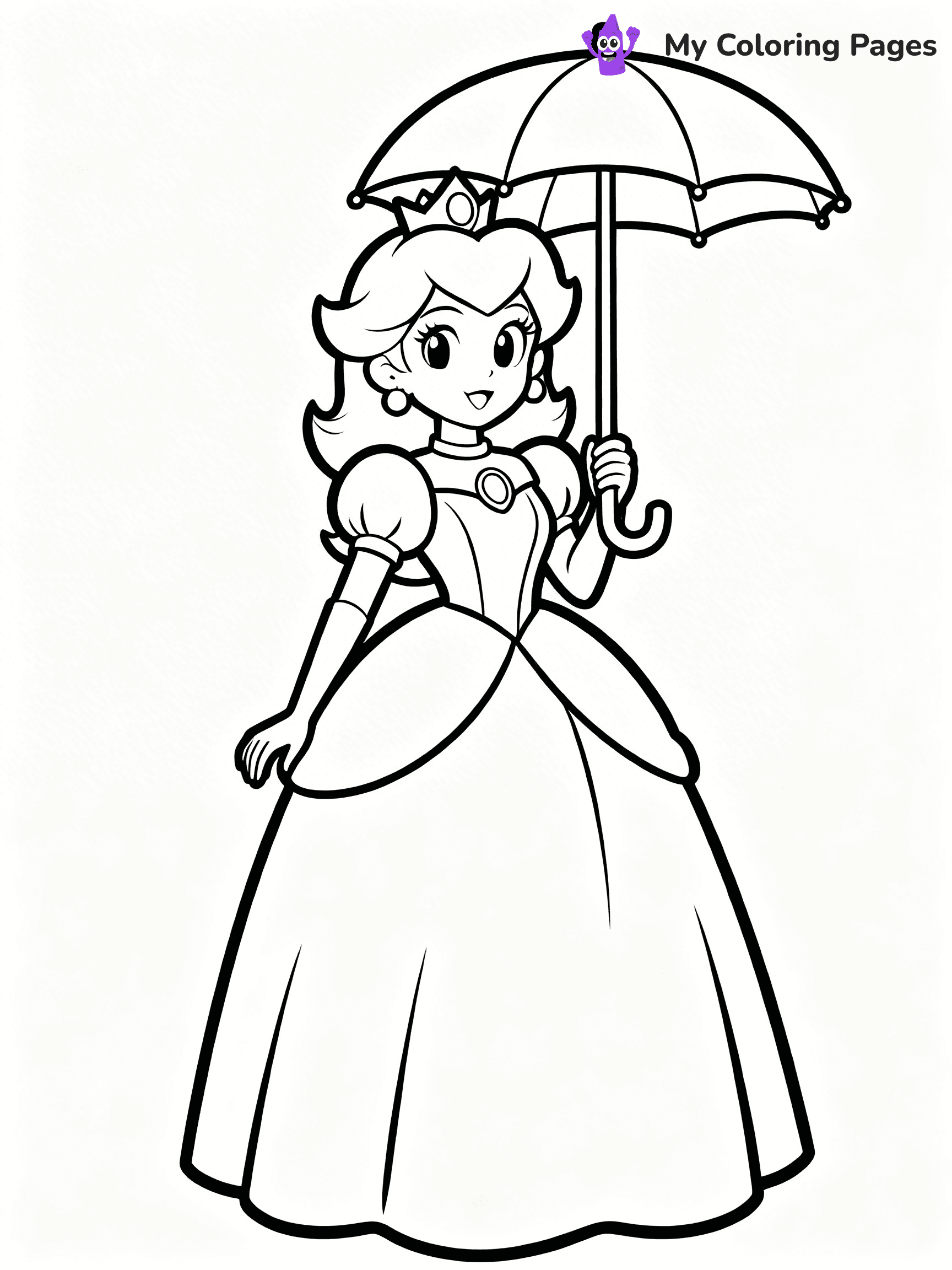 Super Smash Bros Coloring Pages - 24