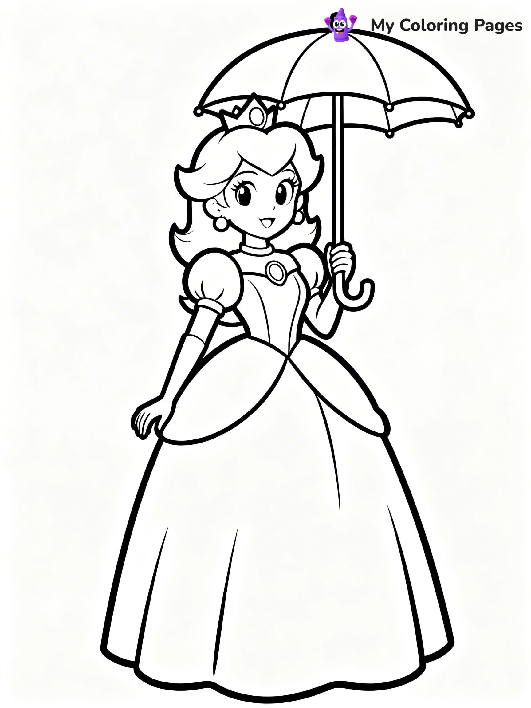 Super Smash Bros Coloring Pages - 24