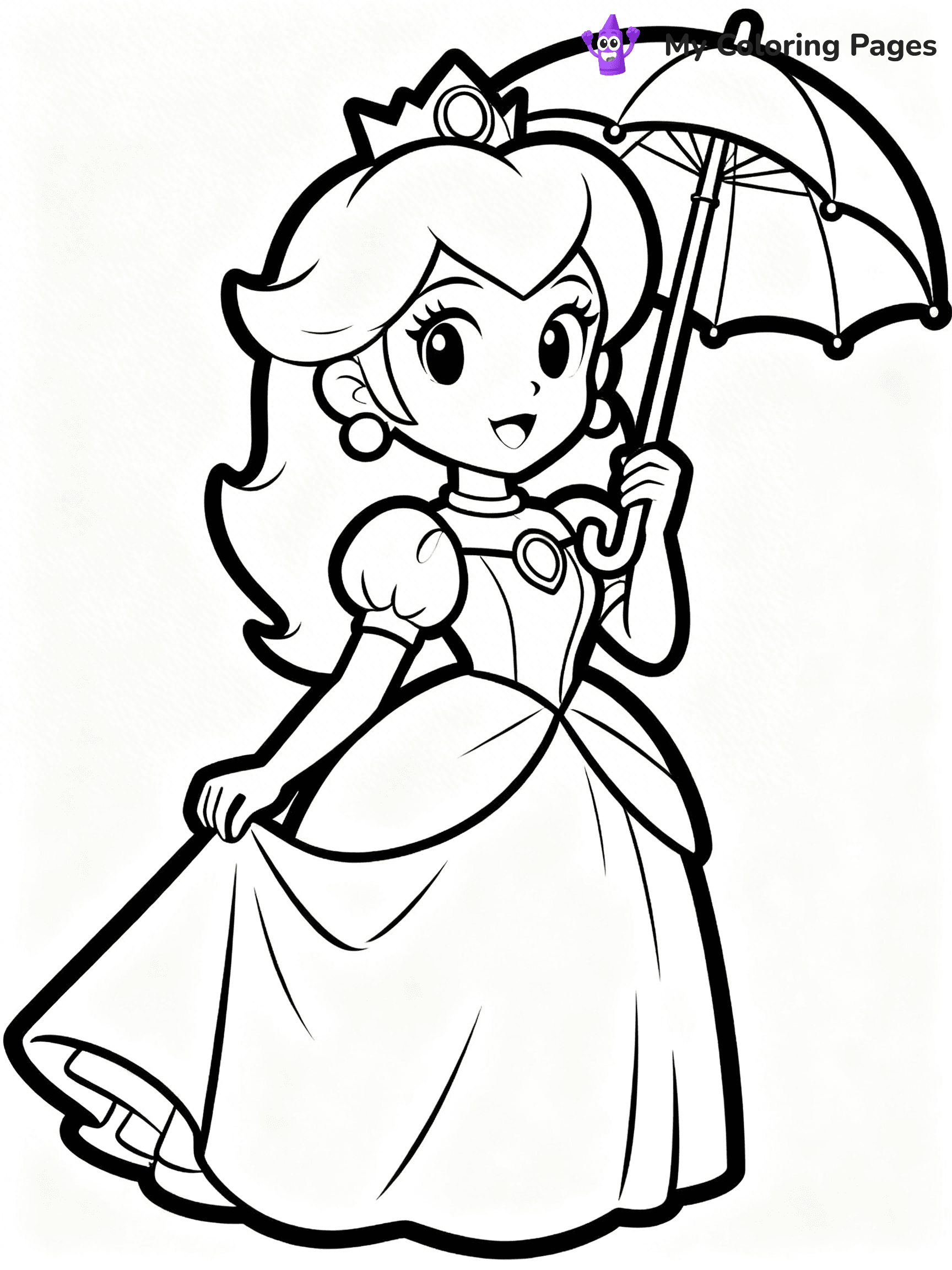 Super Smash Bros Coloring Pages - 22