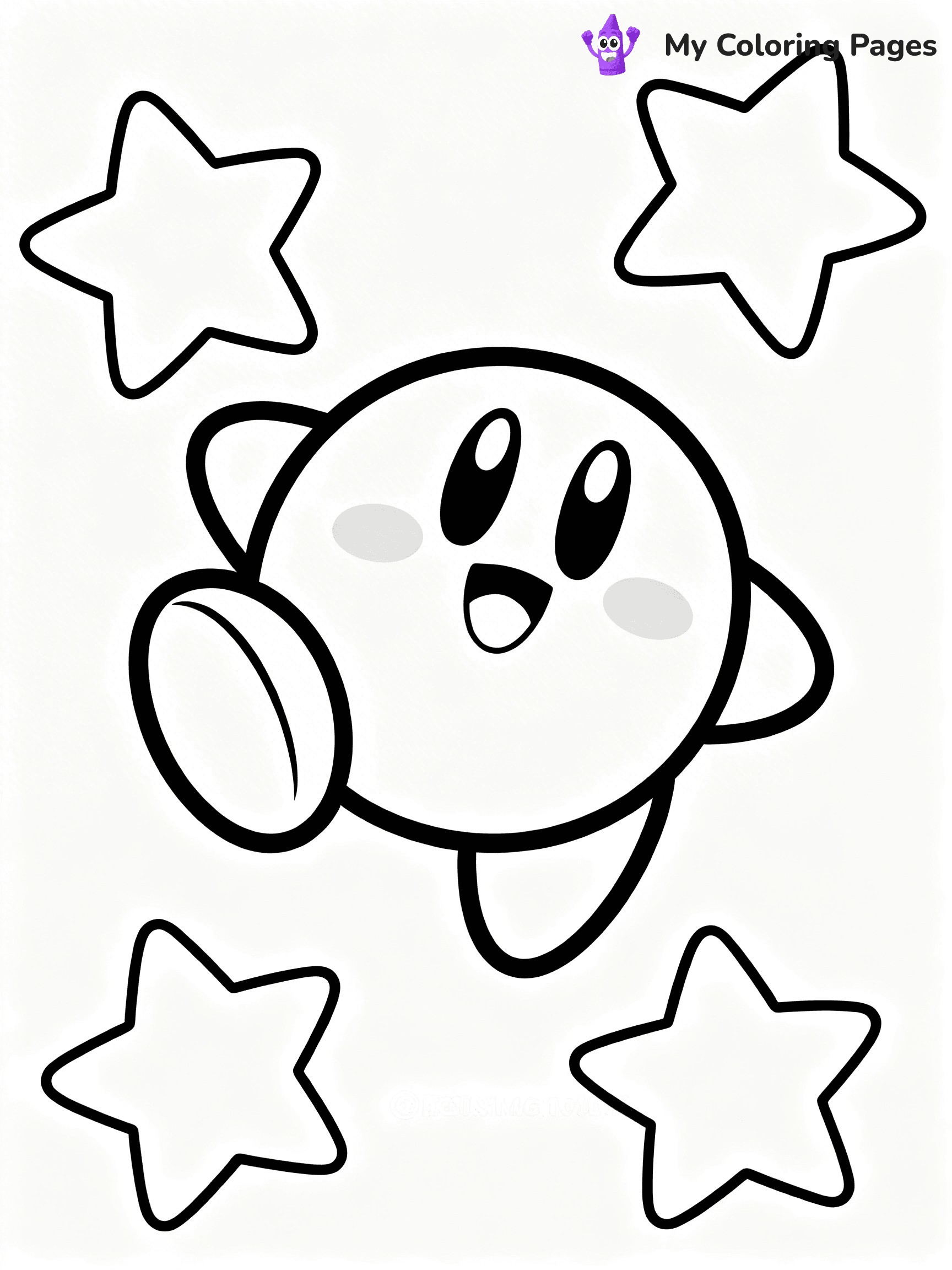 Super Smash Bros Coloring Pages - 19