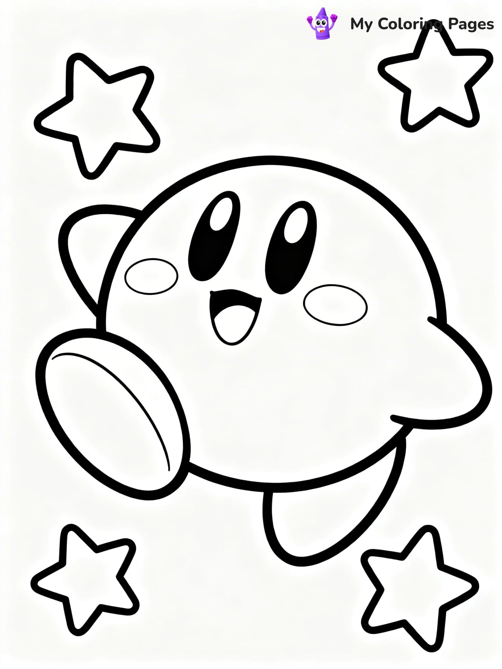 Super Smash Bros Coloring Pages - 1