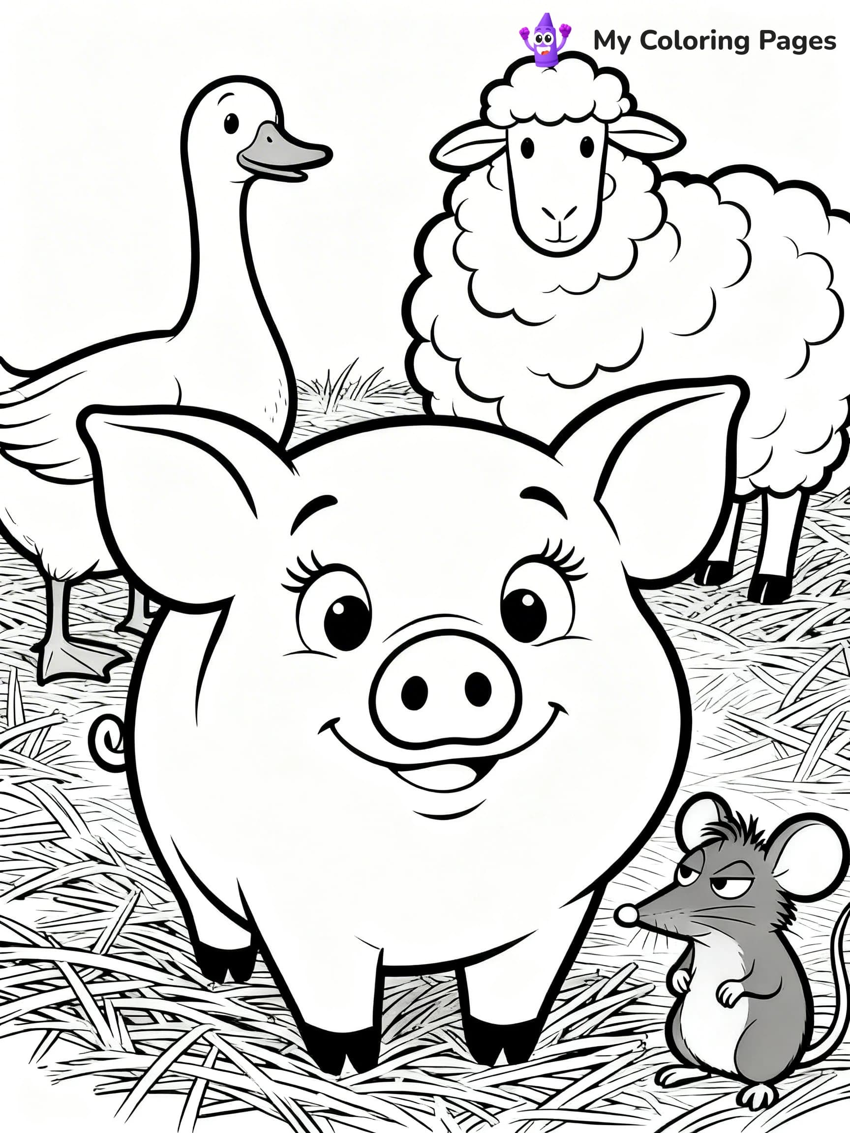 Charlotte's Web Coloring Pages - 6