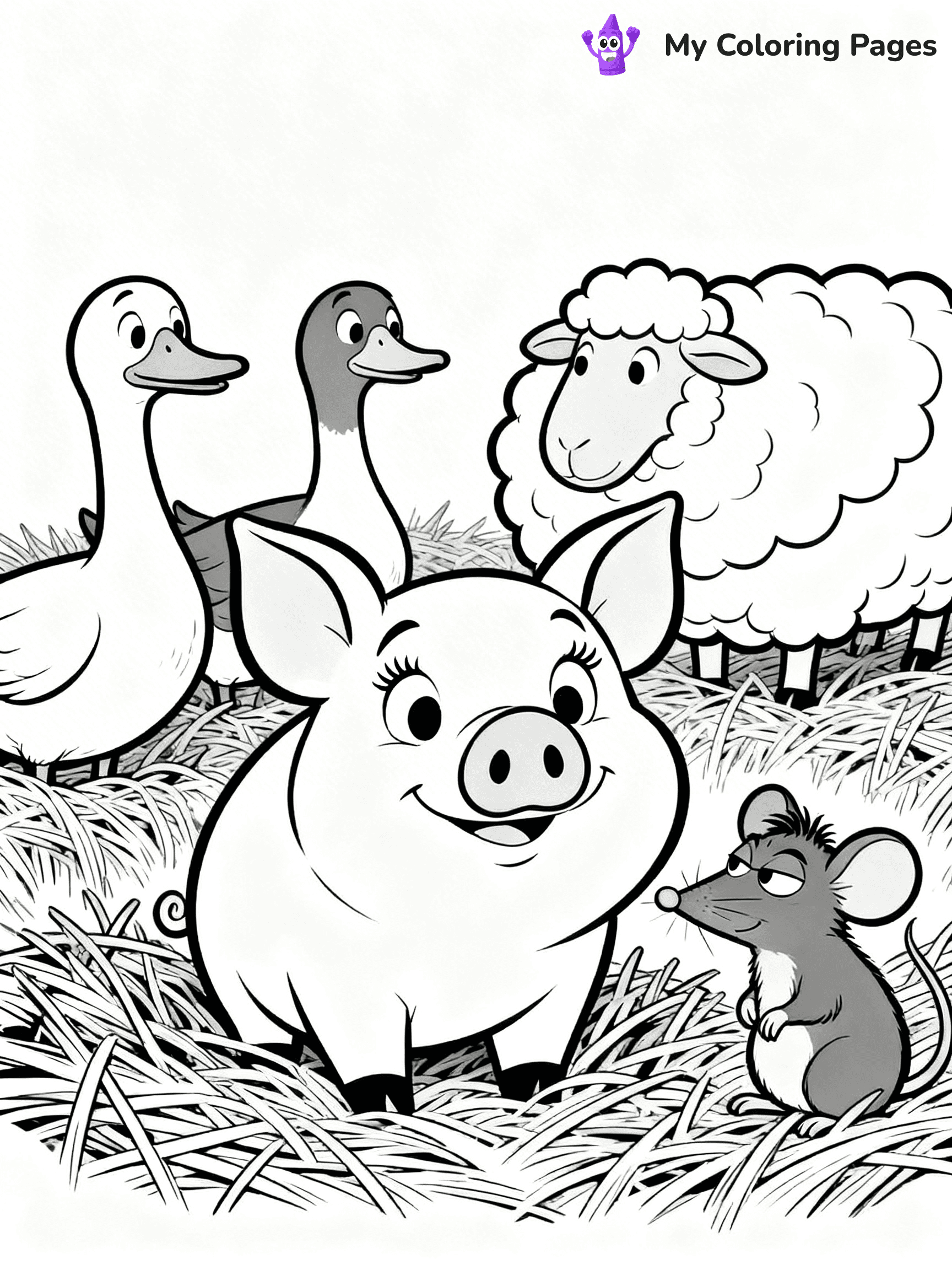 Charlotte'S Web Coloring Pages - 5